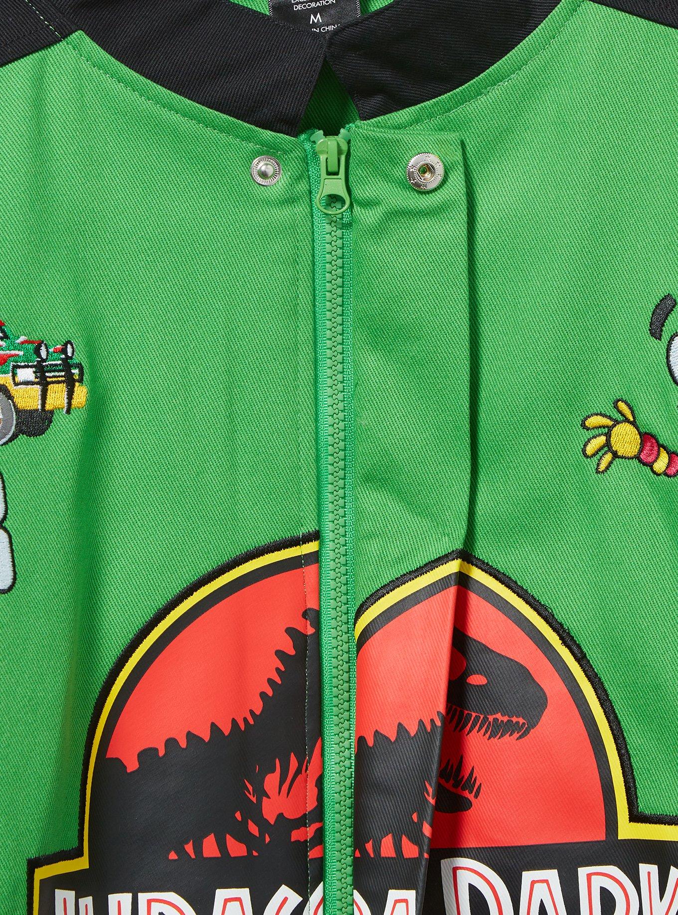 Jurassic Park Jeep Racing Jacket - BoxLunch Exclusive, GREEN, alternate