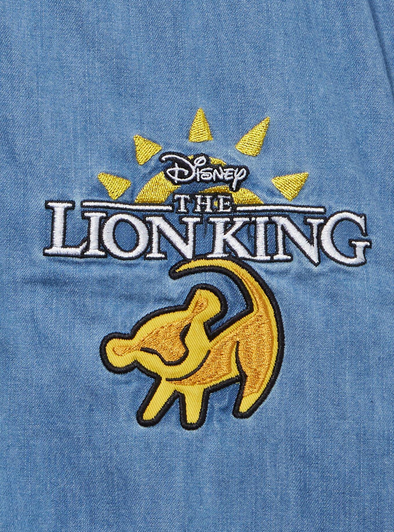 Disney The Lion King Denim Bomber Jacket - BoxLunch Exclusive, DENIM, alternate
