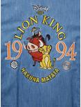 Disney The Lion King Denim Bomber Jacket - BoxLunch Exclusive, DENIM, alternate
