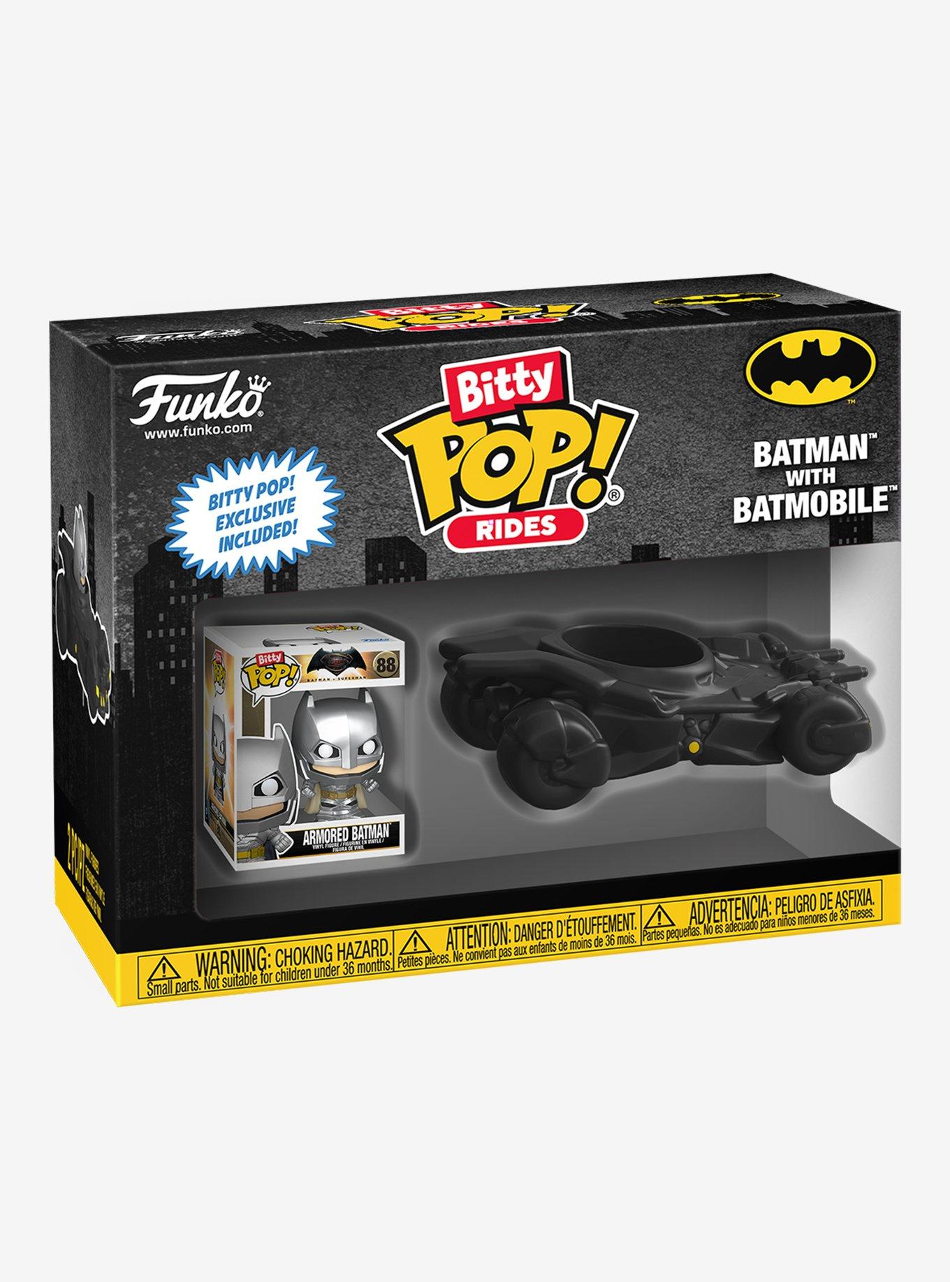 Funko DC Comics Bitty Pop! Rides Batman With Batmobile Vinyl Figure, , alternate