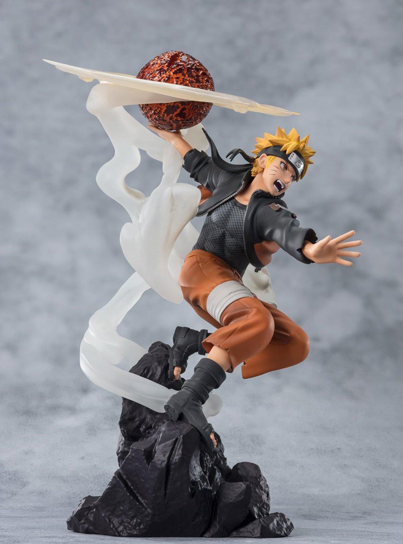 Bandai Spirits Naruto Shippuden FiguartsZERO Extra Battle Naruto Uzumaki (Sage Art Lava Release Rasenshuriken) Figure