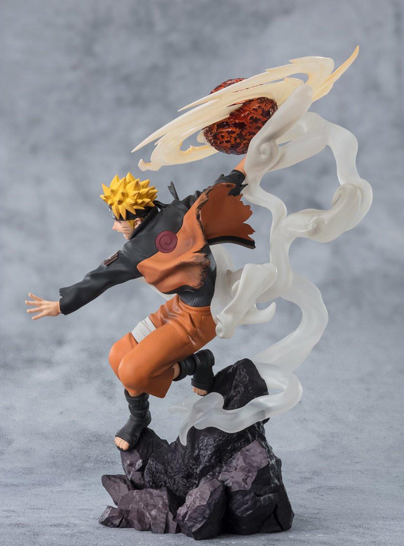 Bandai Spirits Naruto Shippuden FiguartsZERO Extra Battle Naruto Uzumaki (Sage Art Lava Release Rasenshuriken) Figure