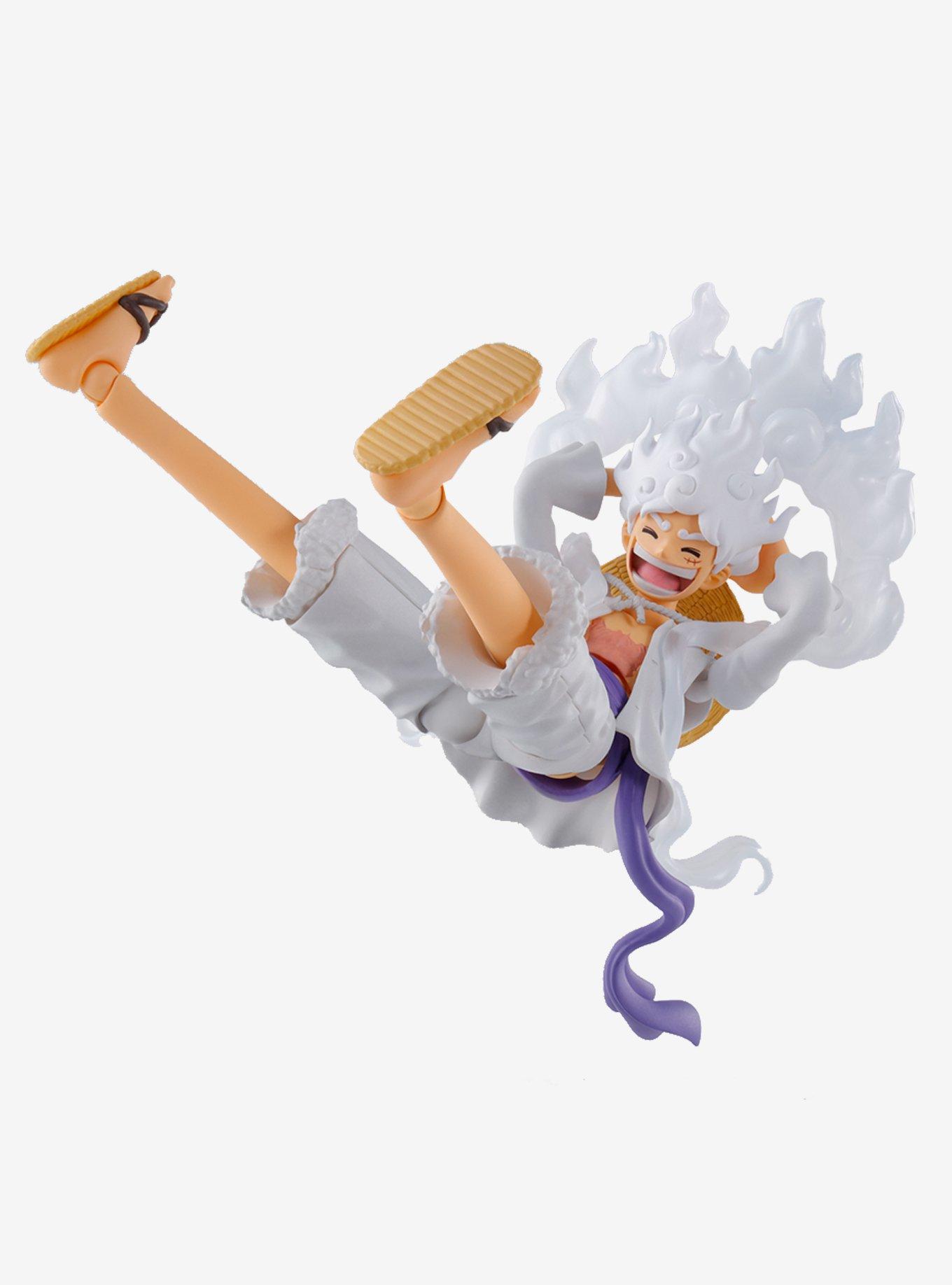 Bandai Spirits One Piece S.H.Figuarts Monkey D. Luffy (Gear 5) Figure, , alternate