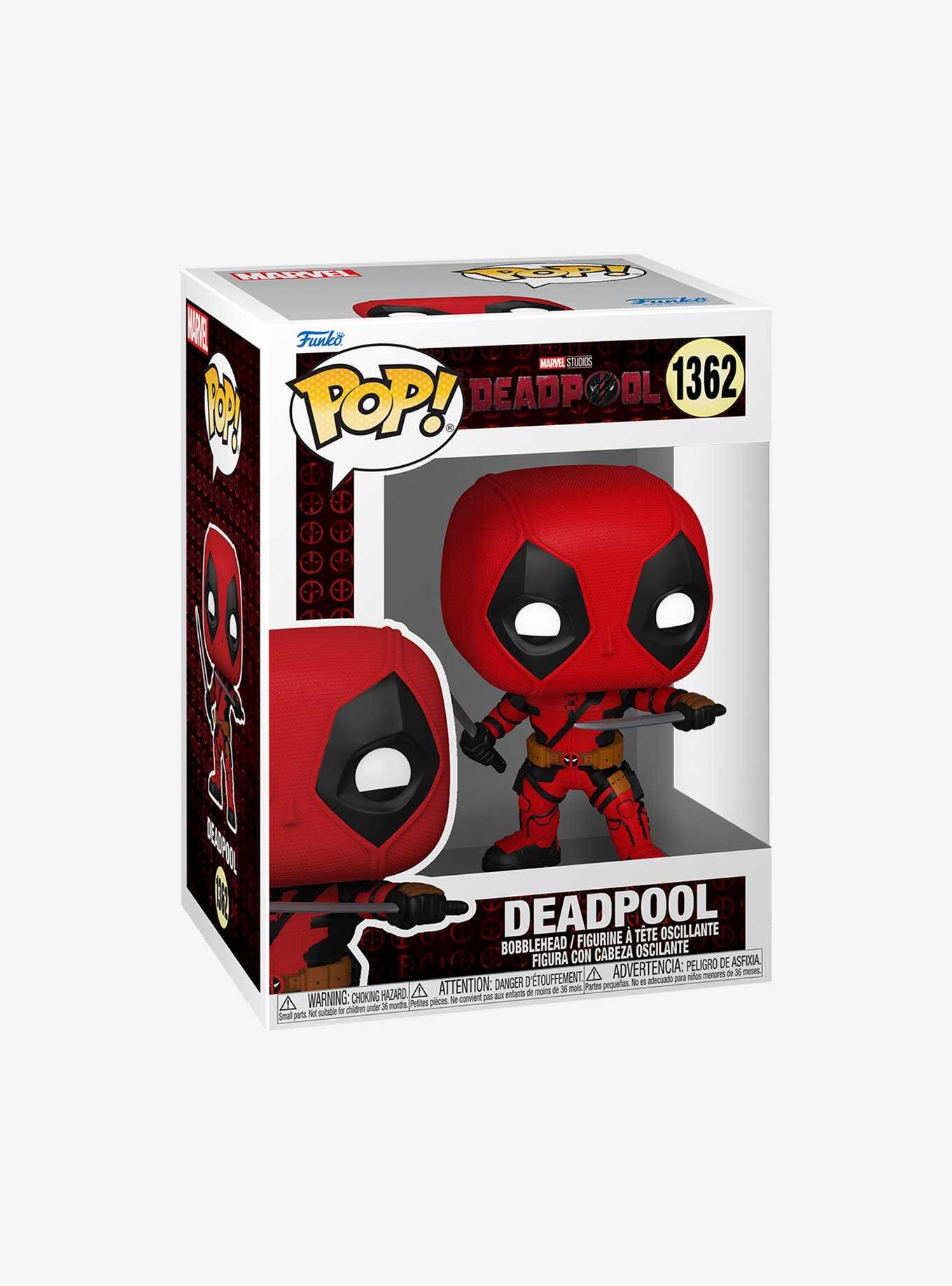 Funko Pop! Marvel Deadpool & Wolverine Deadpool Vinyl Bobblehead Figure, , hi-res
