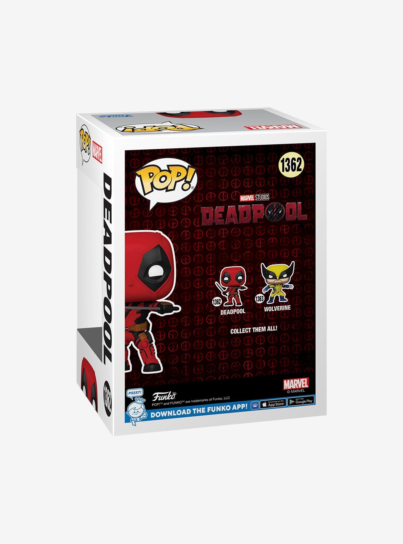 Funko Pop! Marvel Deadpool & Wolverine Deadpool Vinyl Bobblehead Figure, , alternate