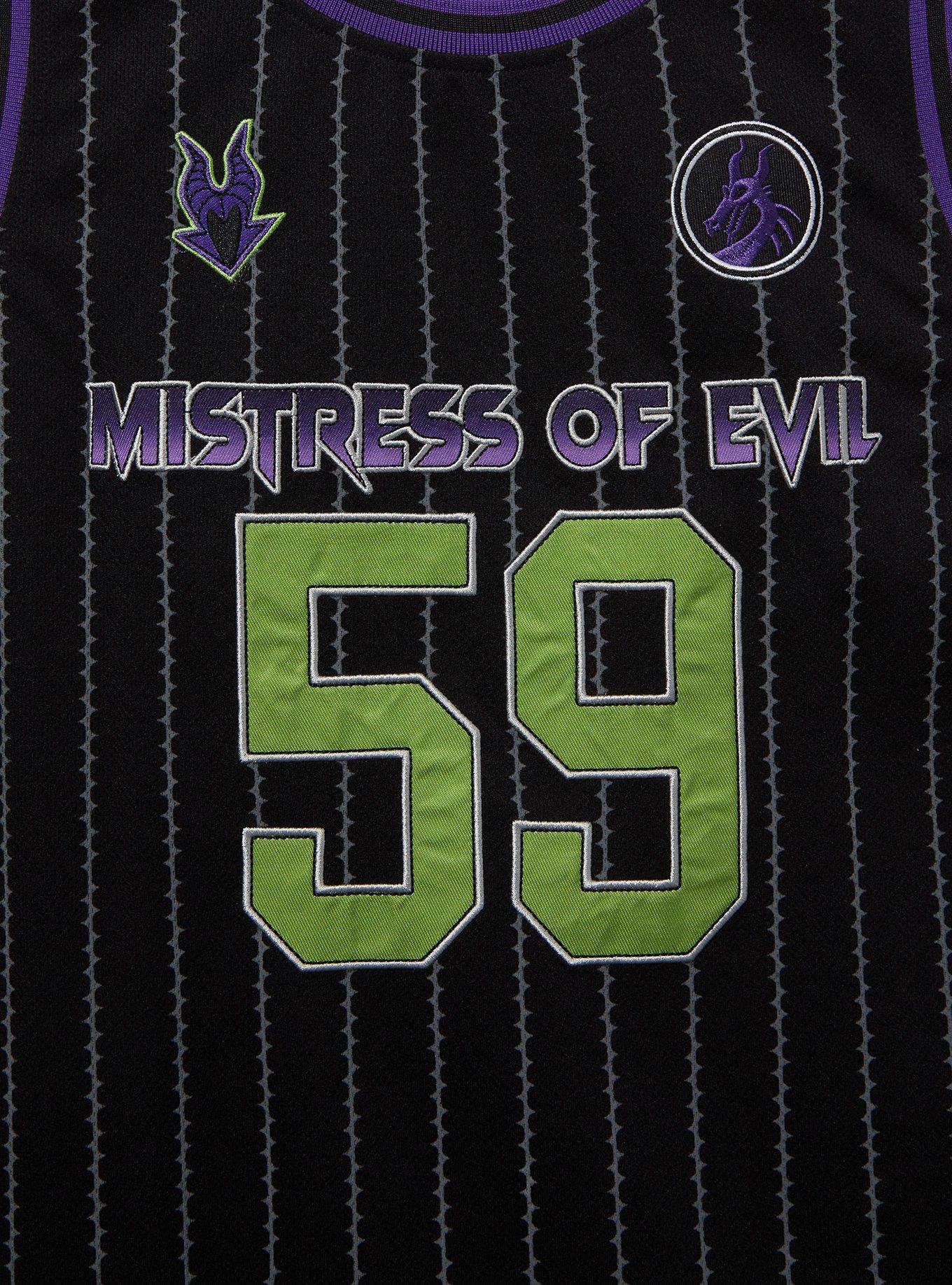 Disney Sleeping Beauty Maleficent Mistress of Evil Tank Jersey - BoxLunch Exclusive, BLACK, alternate