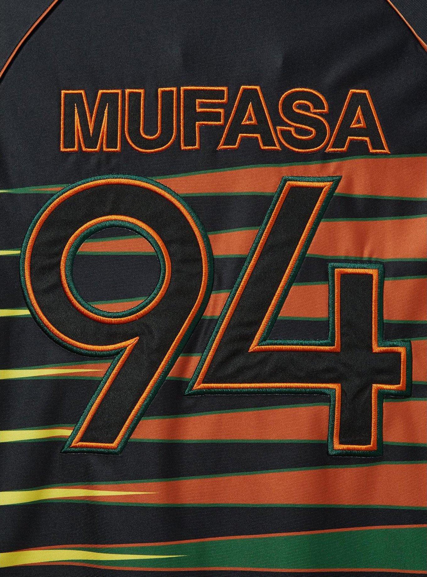 Disney The Lion King Mufasa Hakuna Matata Soccer Jersey — BoxLunch Exclusive, BLACK STRIPE, alternate