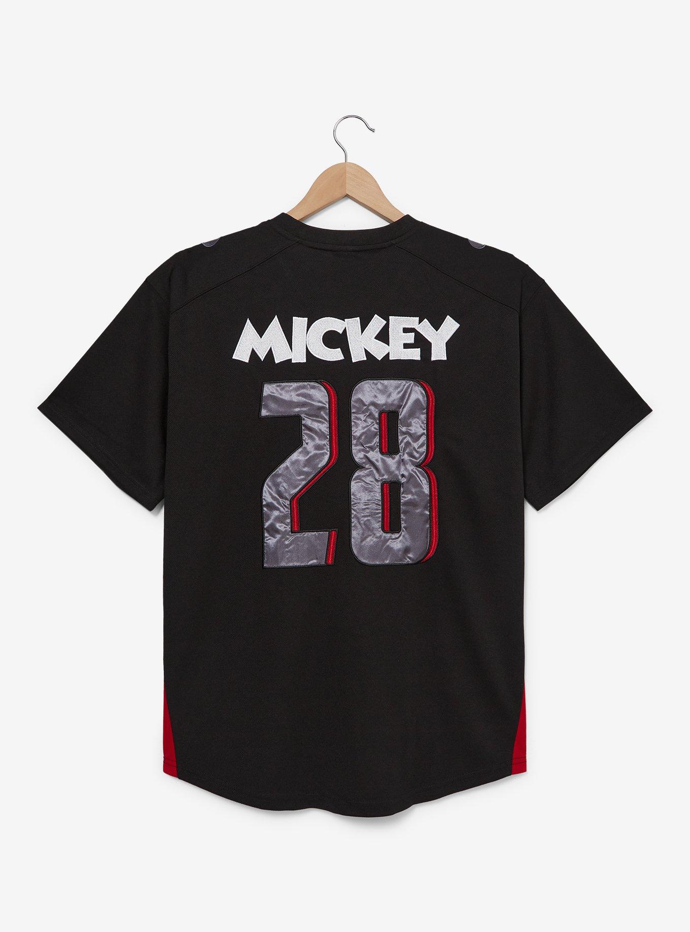 Disney Mickey Mouse Football Jersey - BoxLunch Exclusive, BLACK, alternate