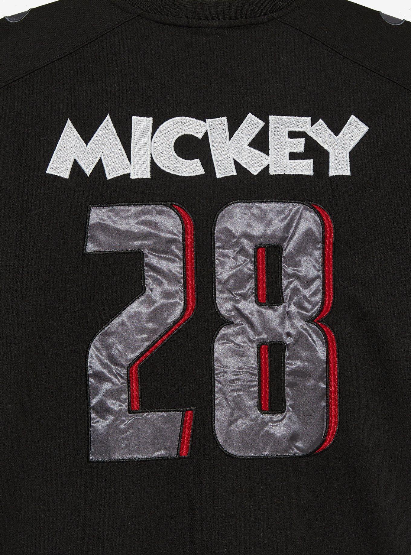 Disney Mickey Mouse Football Jersey - BoxLunch Exclusive, BLACK, alternate