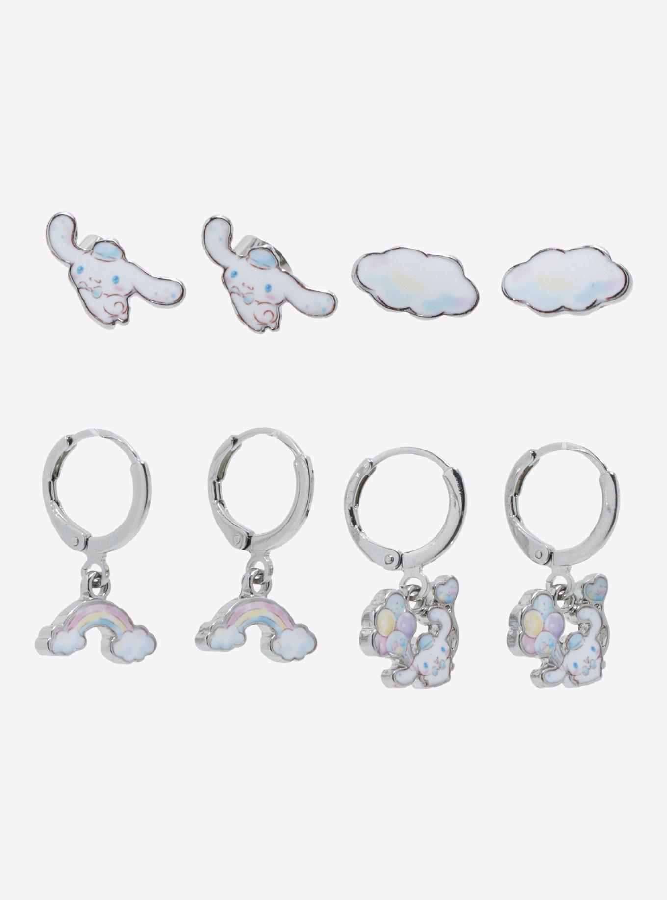 Cinnamoroll Balloon Earring Set, , alternate