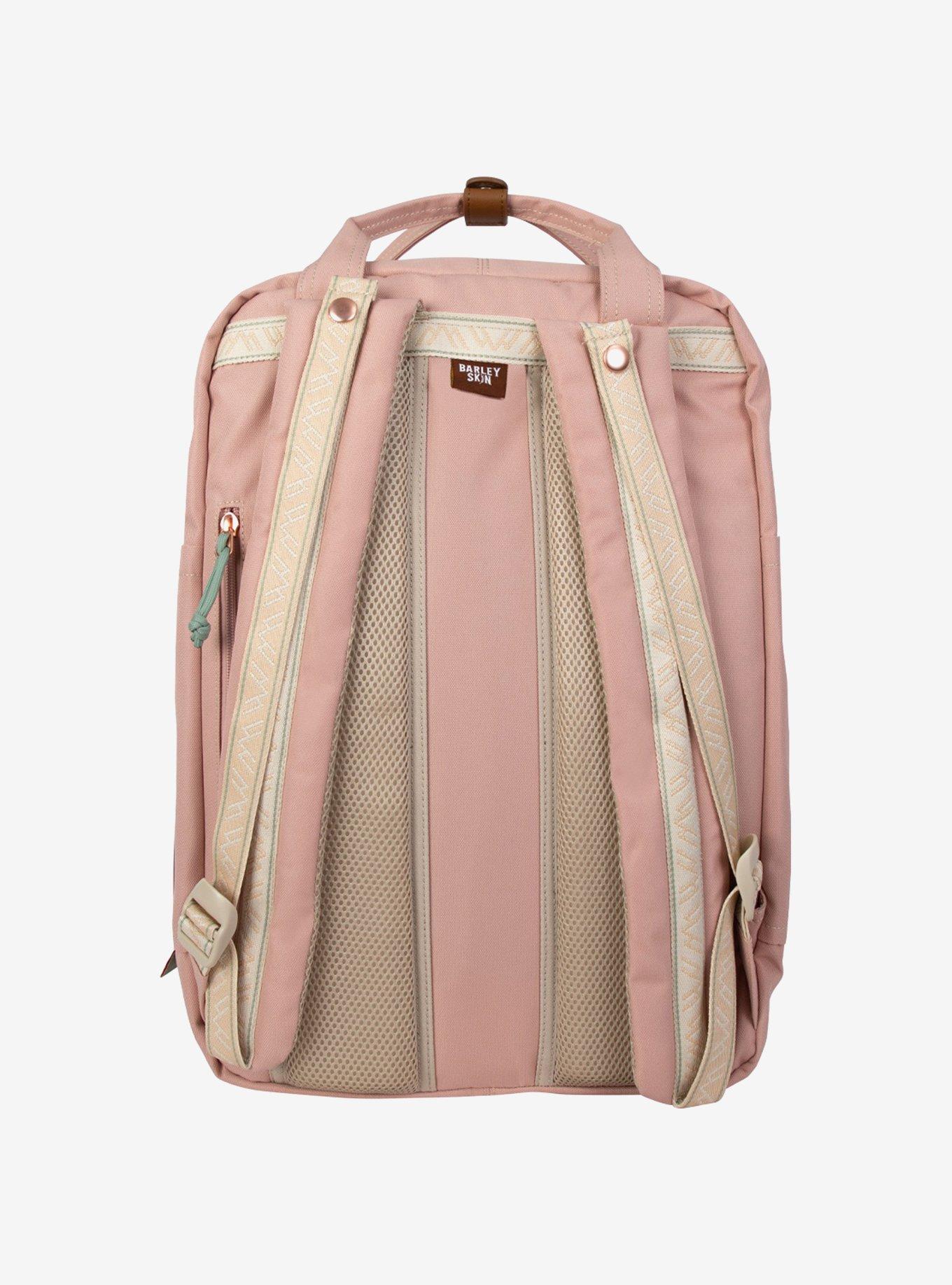 Doughnut Macaroon Large Dreamwalker Series Pink Backpack, , alternate