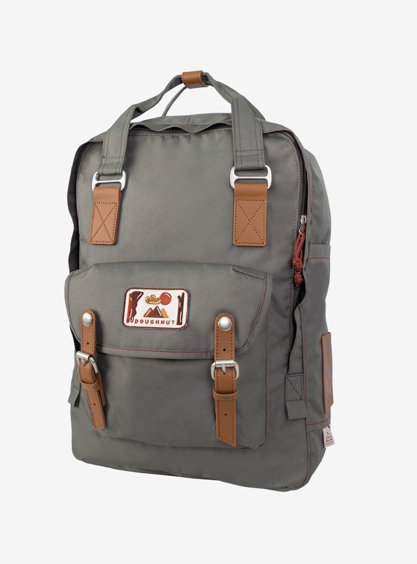 Doughnut Macaroon Large Dreamwalker Series Grey Backpack, , alternate - view 2
