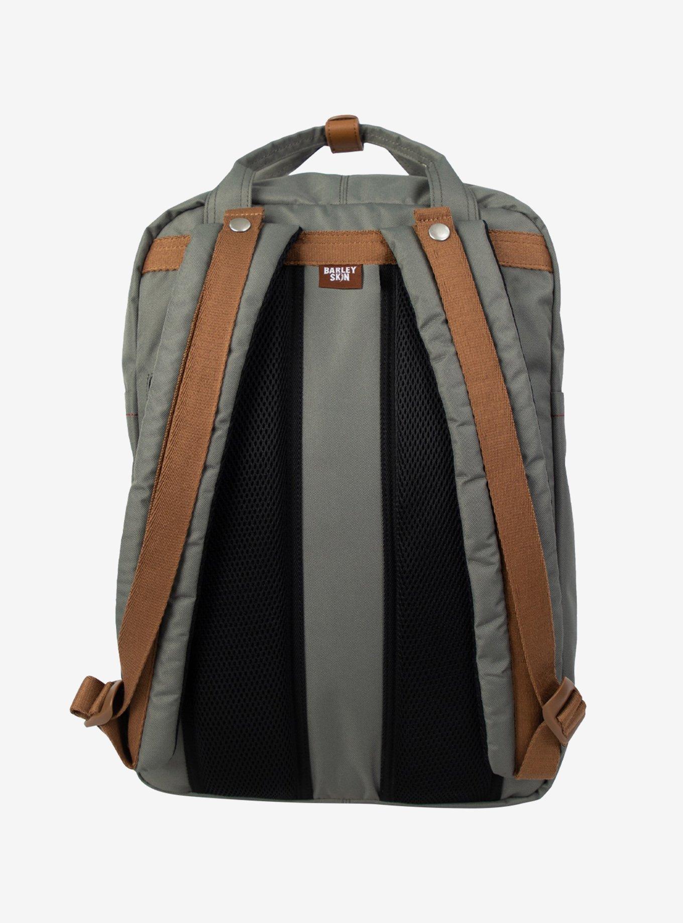 Doughnut Macaroon Large Dreamwalker Series Grey Backpack, , alternate - view 3