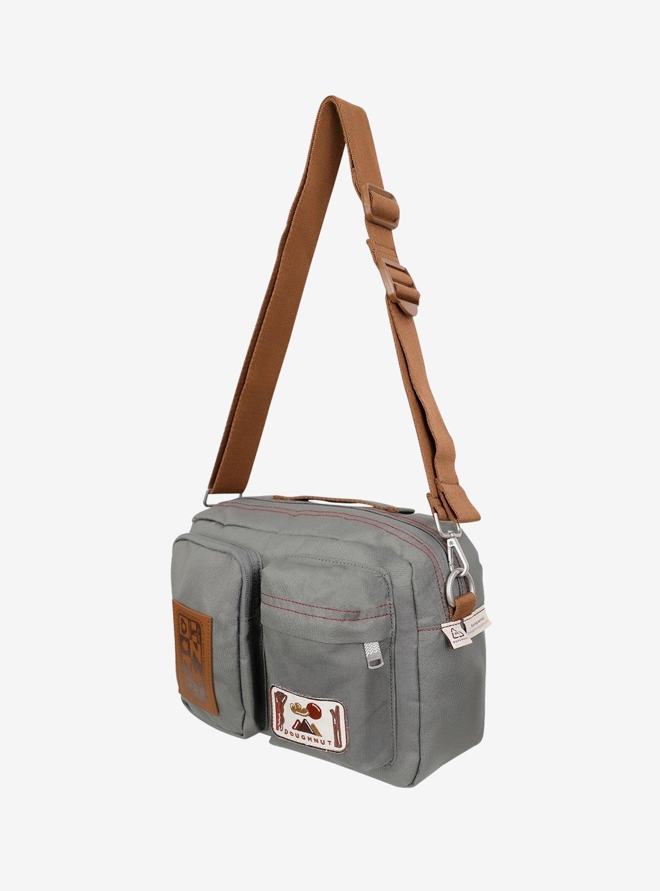 Doughnut Satchel Dreamwalker Series Grey Crossbody Bag, , alternate