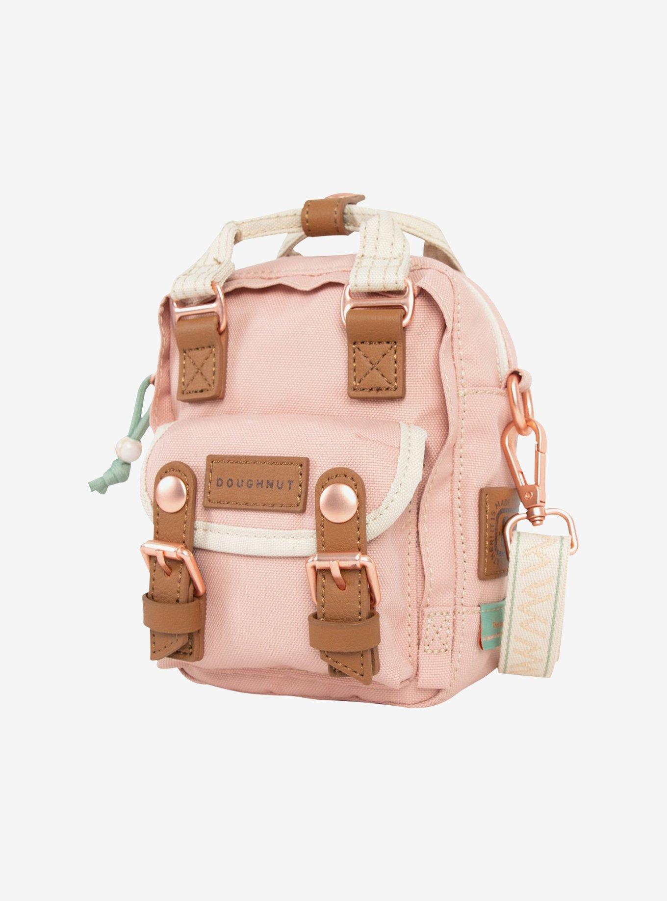 Doughnut Macaroon Tiny Dreamwalker Series Pink Crossbody Bag, , alternate