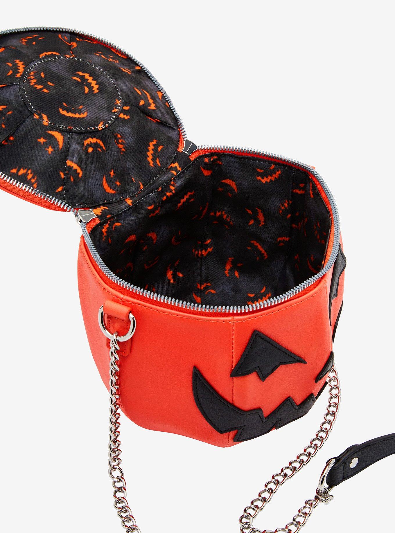 Pumpkin Figural Crossbody Bag Hot Topic Exclusive, , alternate