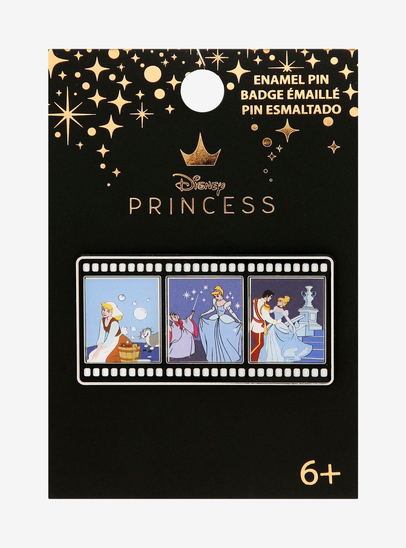 Loungefly Disney Cinderella Film Strip Scenes Enamel Pin - BoxLunch Exclusive, , alternate