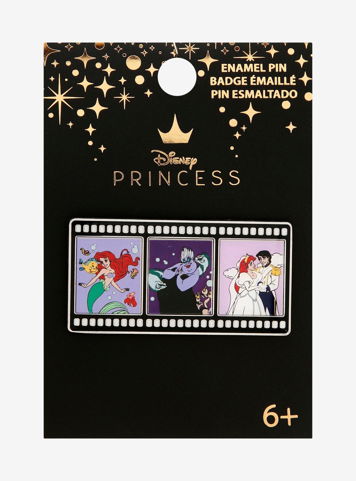 Loungefly Disney The Little Mermaid Film Strip Scenes Enamel Pin - BoxLunch Exclusive, , alternate