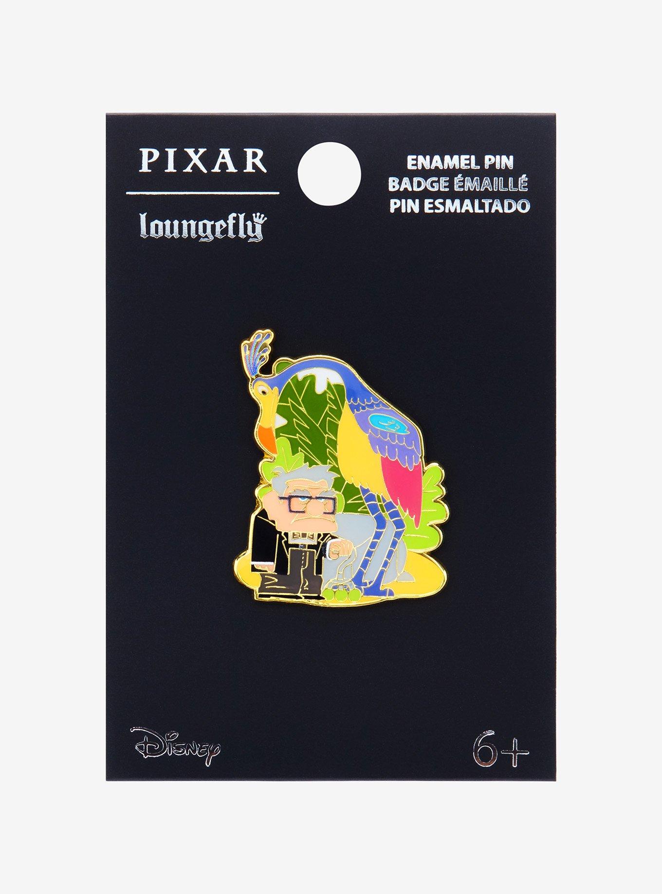 Loungefly Disney Pixar Carl and Kevin Jungle Enamel Pin — BoxLunch Exclusive, , alternate