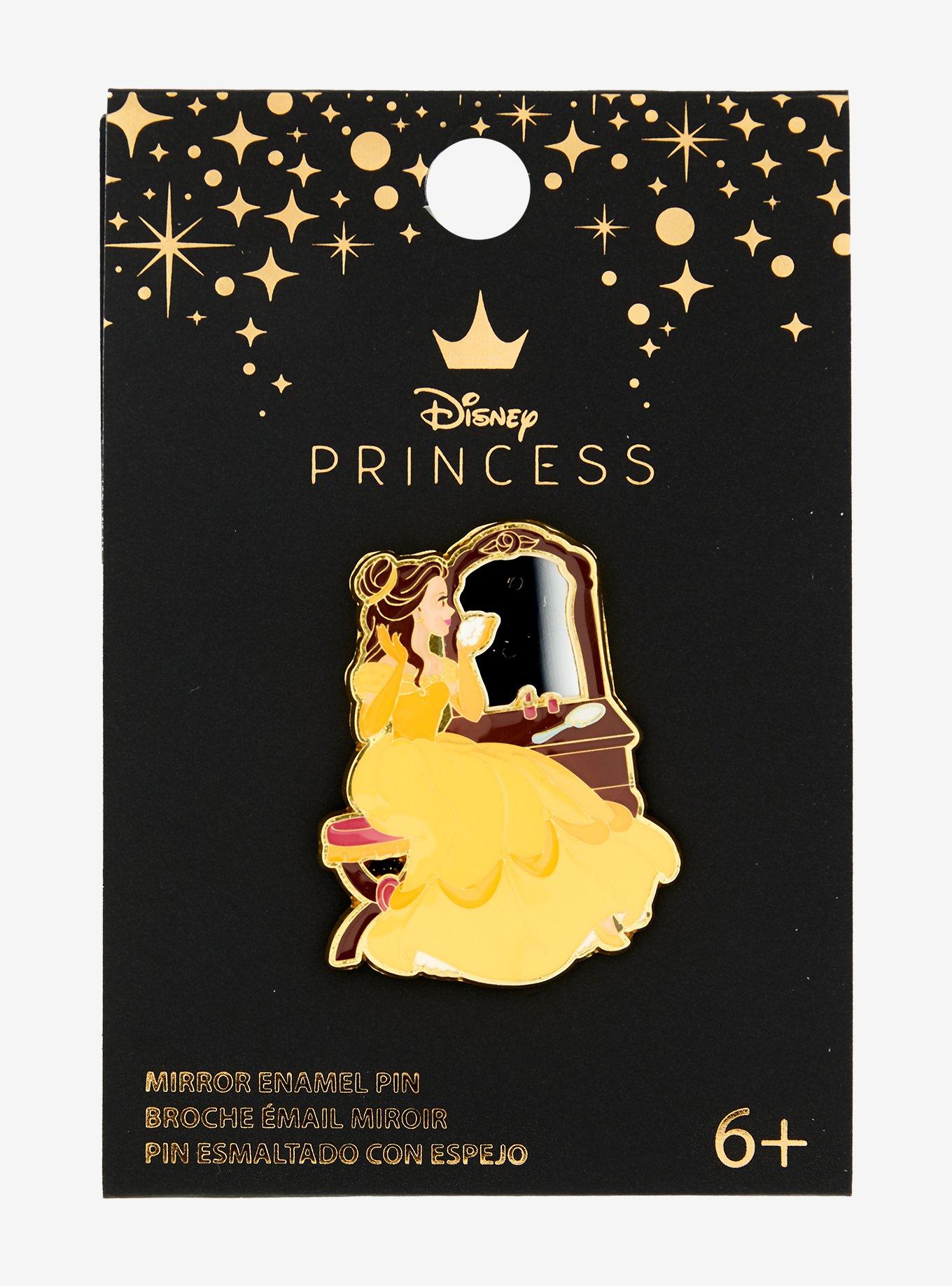 Loungefly Disney Beauty and the Beast Belle Vanity Enamel Pin — BoxLunch Exclusive, , alternate