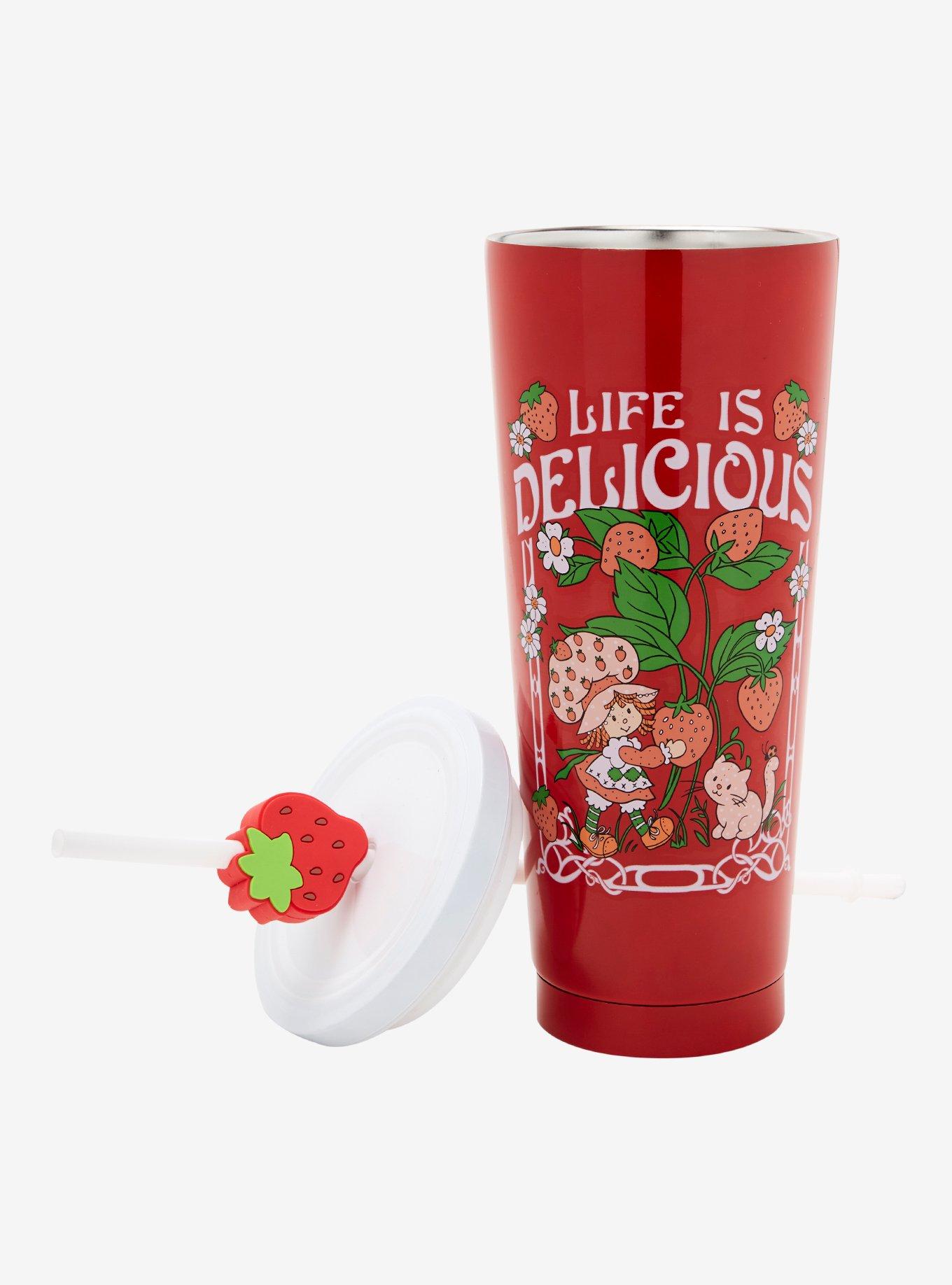 Strawberry Shortcake Life is Delicious Carnival Cup with Straw Charm — BoxLunch Exclusive, , alternate