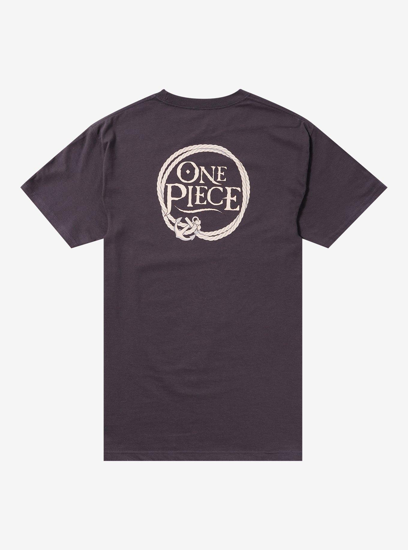 One Piece Zoro Wanted Poster Double-Sided T-Shirt, CHARCOAL, alternate