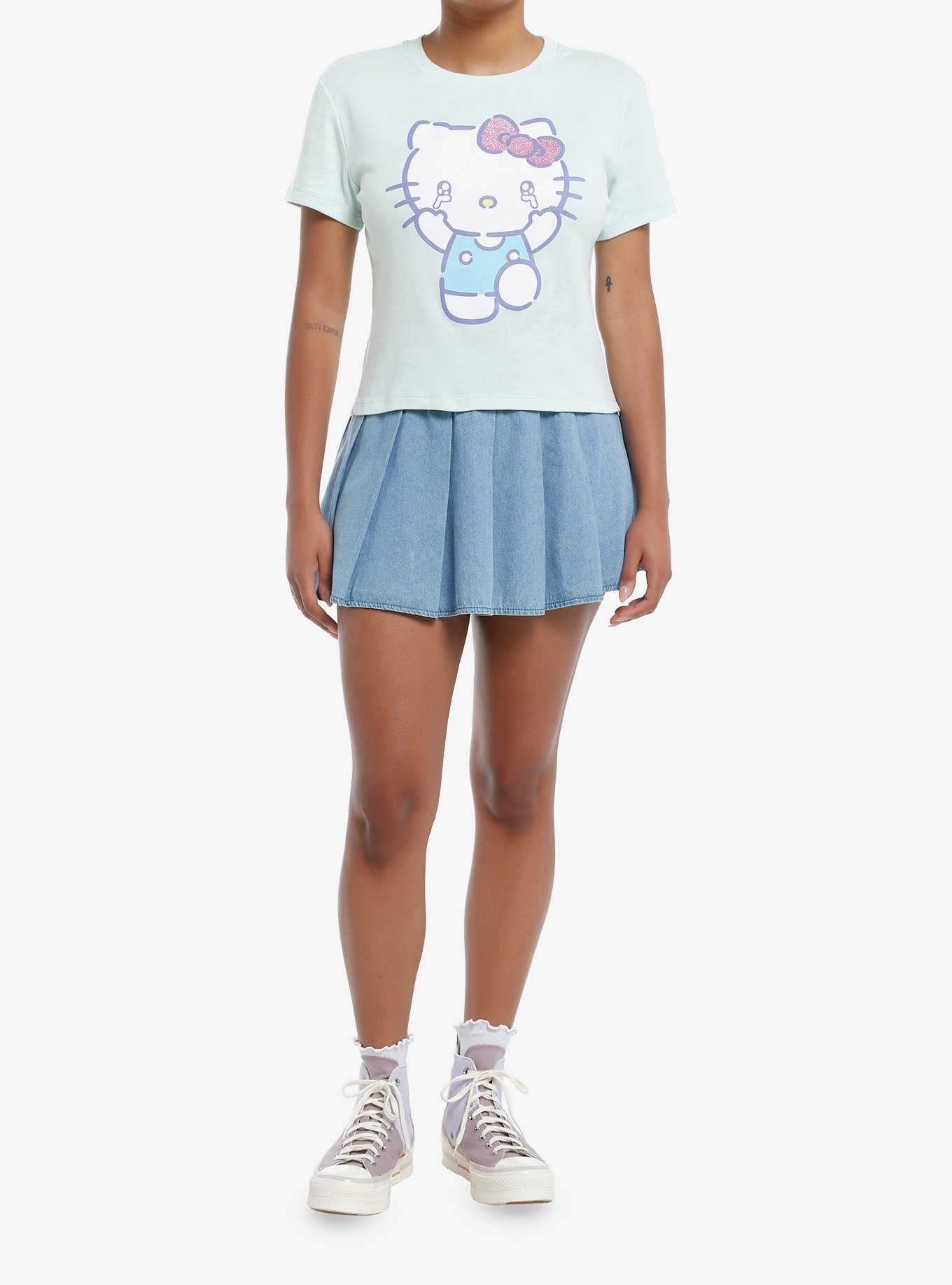 Hello Kitty Crying Girls Baby T-Shirt, , hi-res