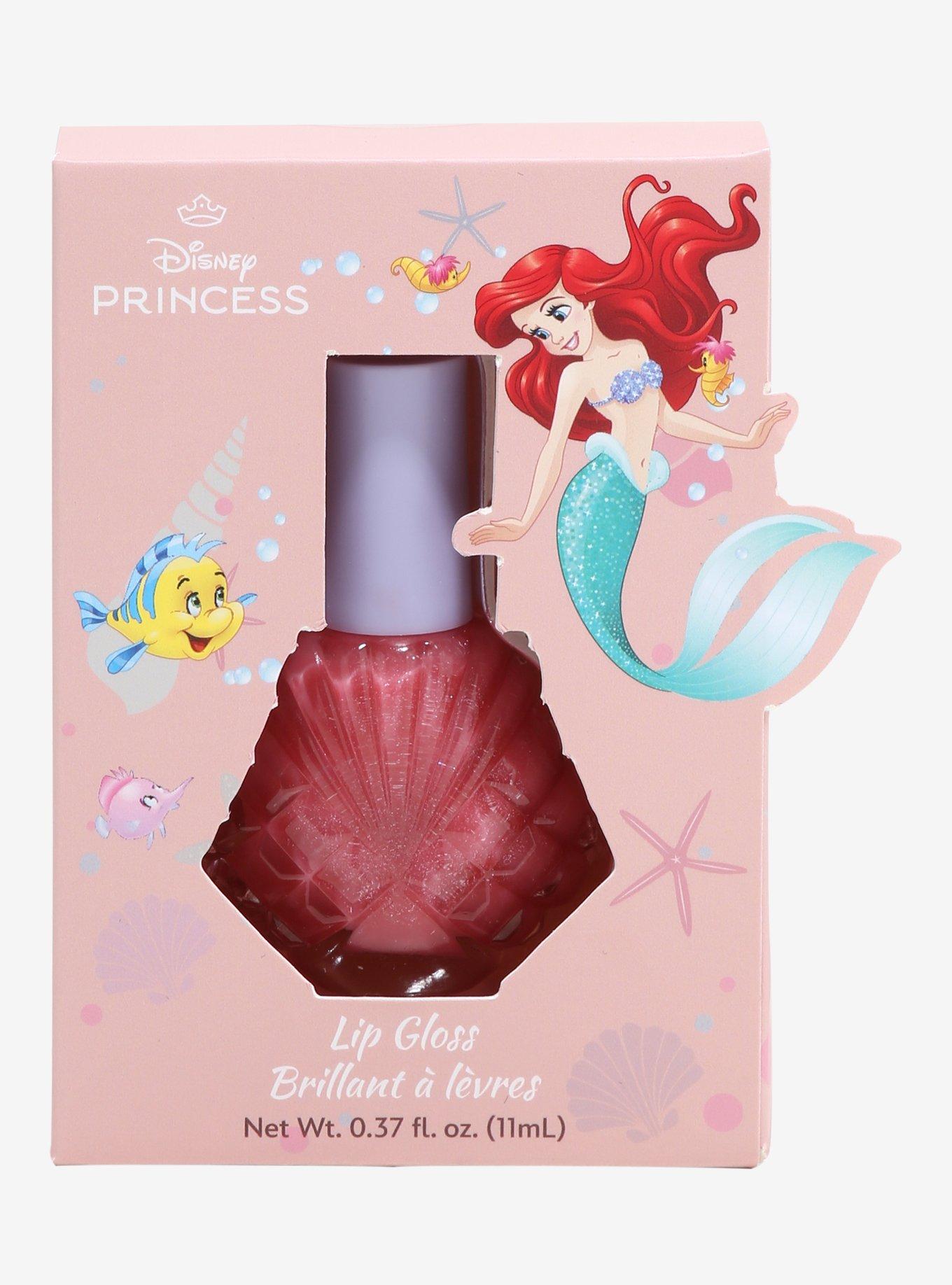 Disney The Little Mermaid Shell Glitter Lip Gloss, , alternate