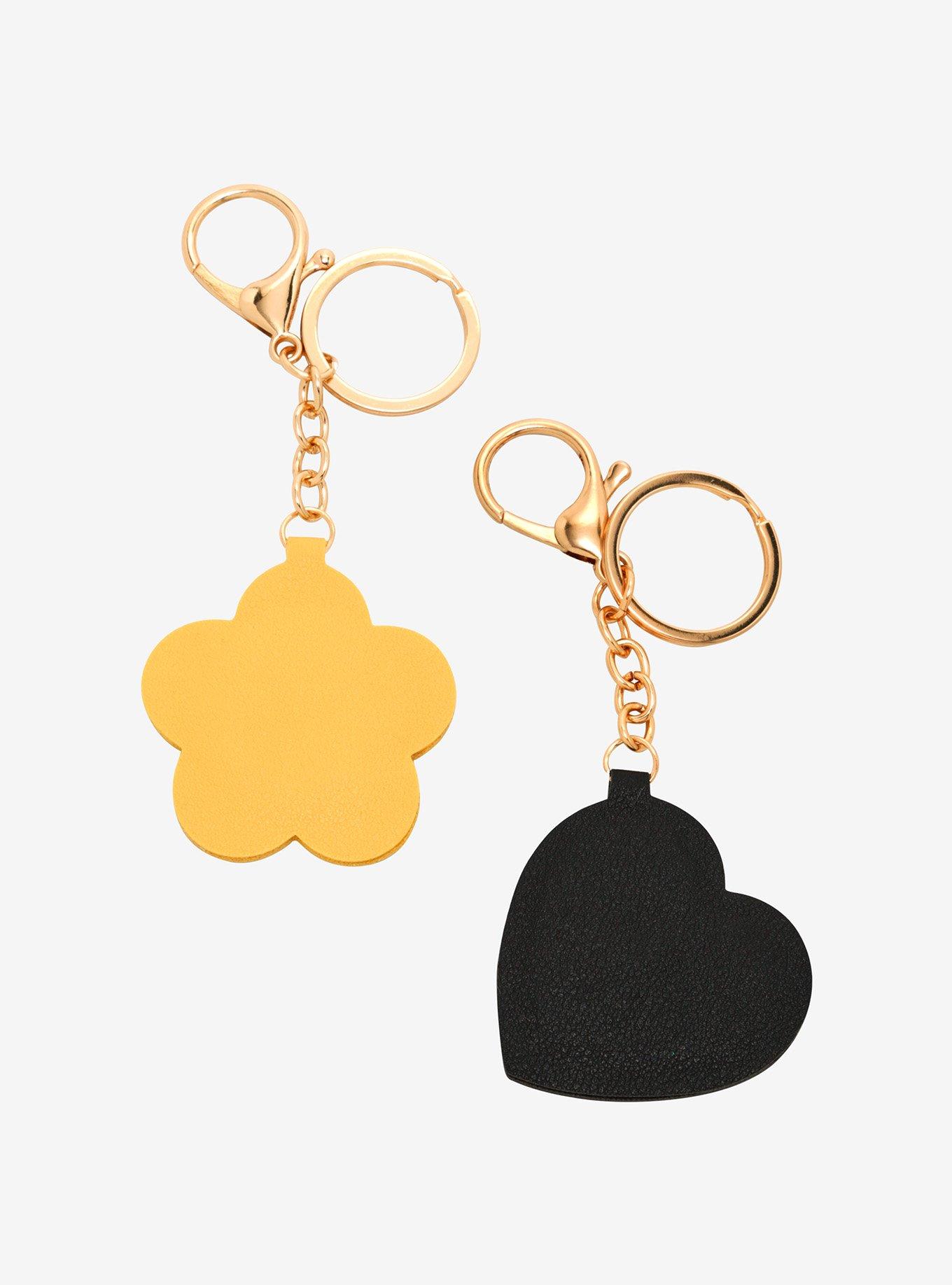 Shaped Mirror Assorted Key Chain, , hi-res