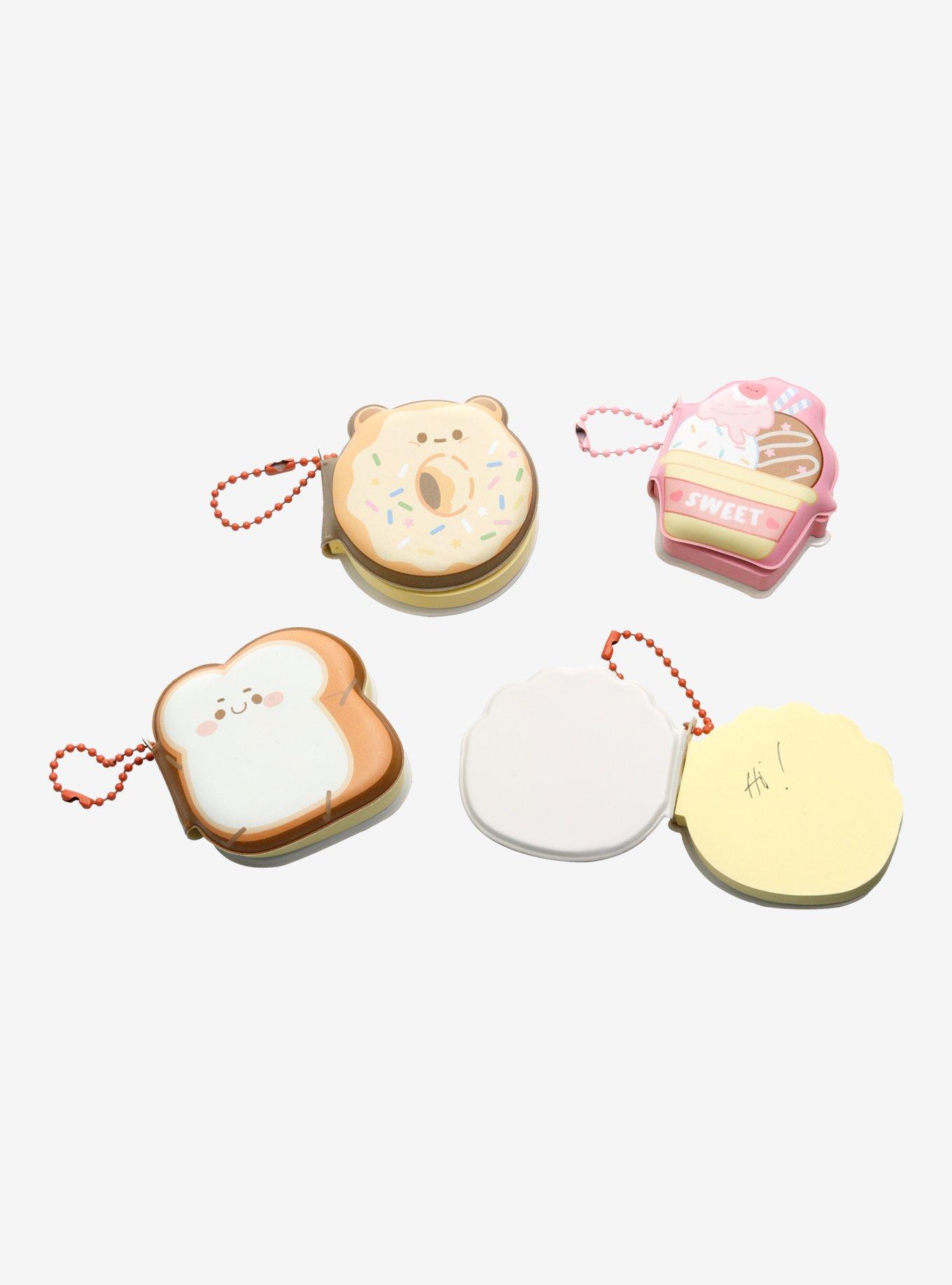 Kawaii Sweets Assorted Blind Squishy Notebook Key Chain, , alternate