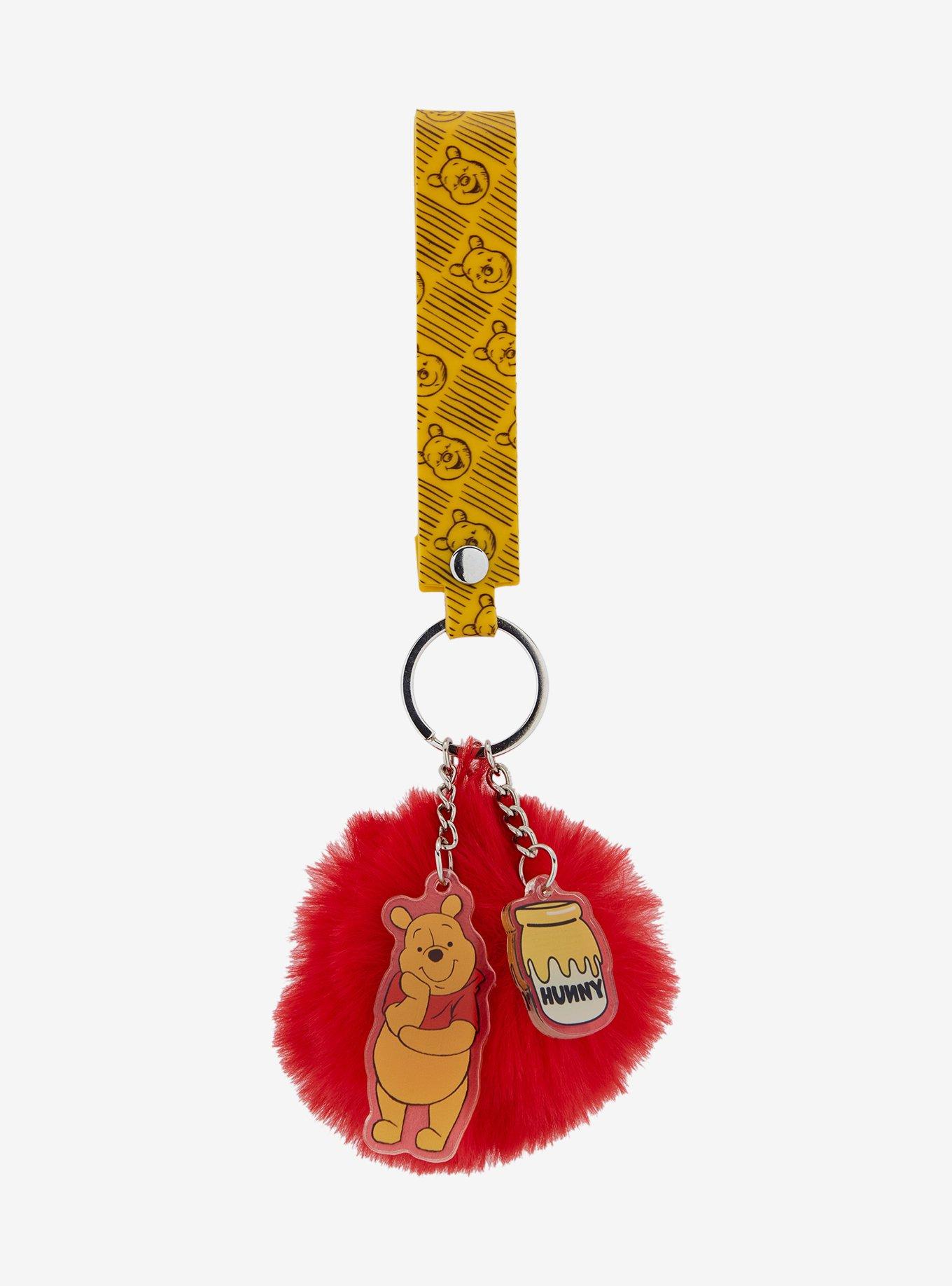 Disney Winnie The Pooh Pom Wrist Lanyard