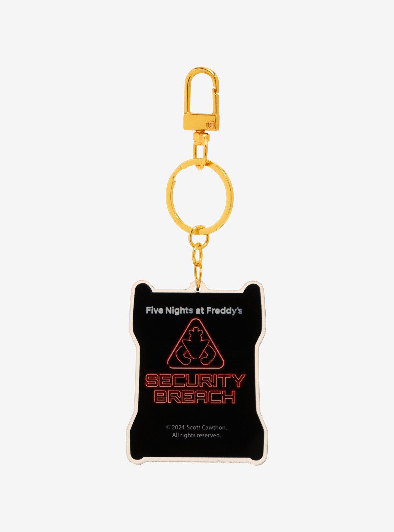 Five Nights At Freddy's: Security Breach Arcade Machine Shaker Key Chain Hot Topic Exclusive, , alternate