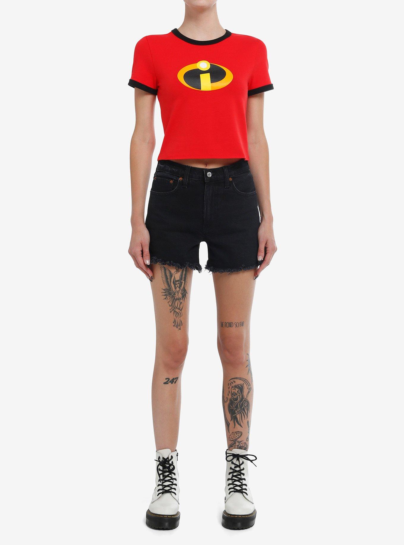 Disney Pixar The Incredibles Costume Girls Ringer Baby T-Shirt