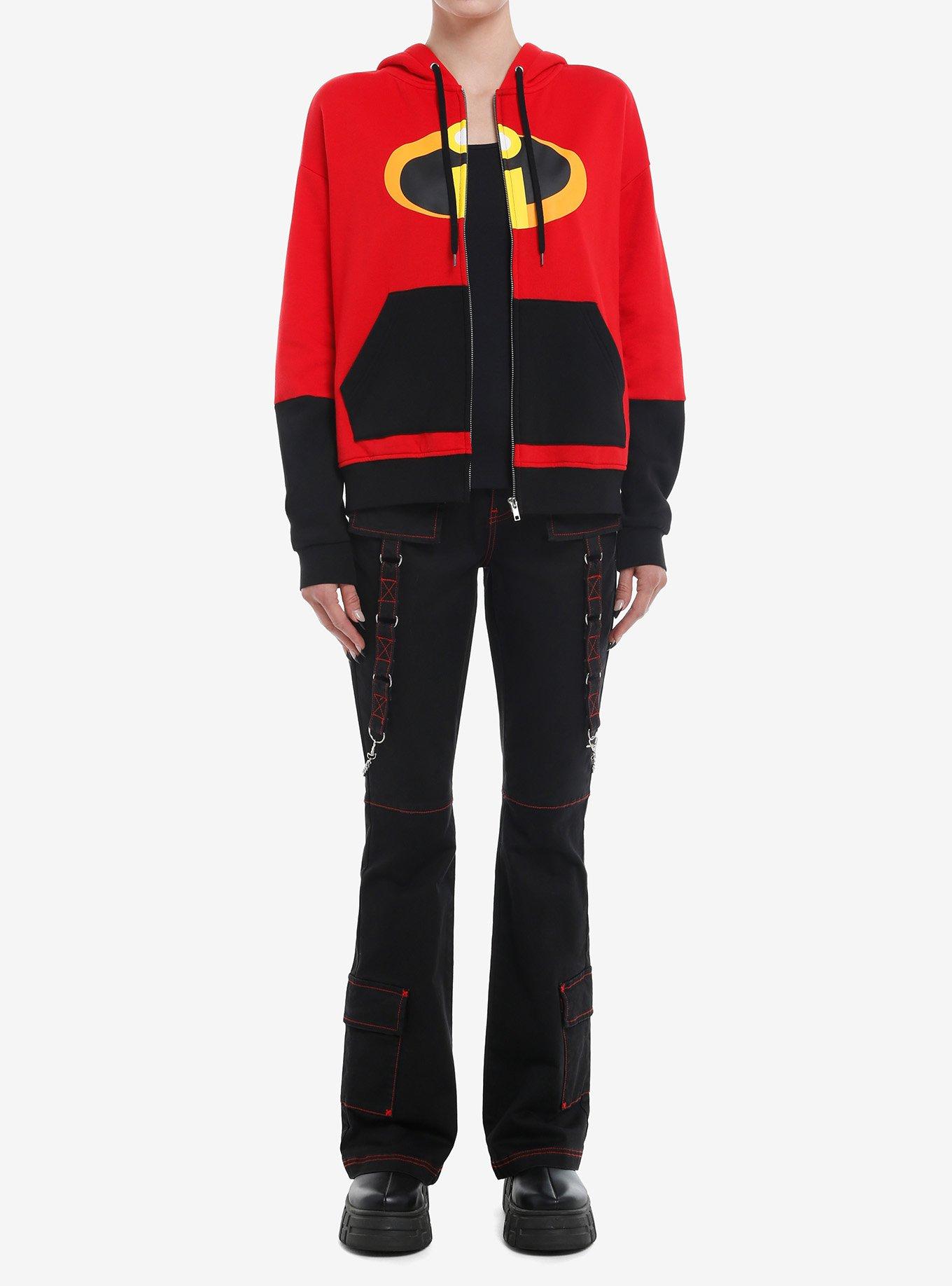 Disney Pixar The Incredibles Costume Girls Hoodie, MULTI, alternate