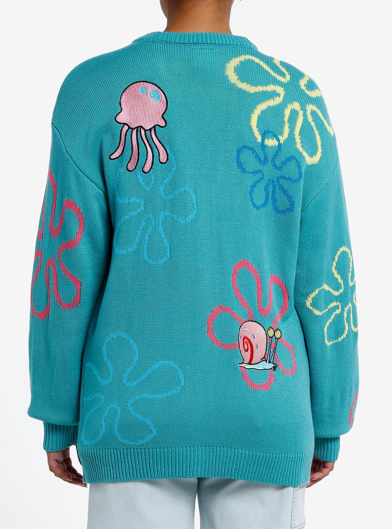 SpongeBob SquarePants Bikini Bottom Girls Cardigan, MULTI, alternate