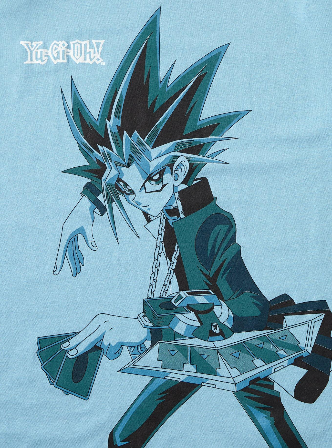 Yu-Gi-Oh! Yugi Tonal T-Shirt, BLUE, alternate