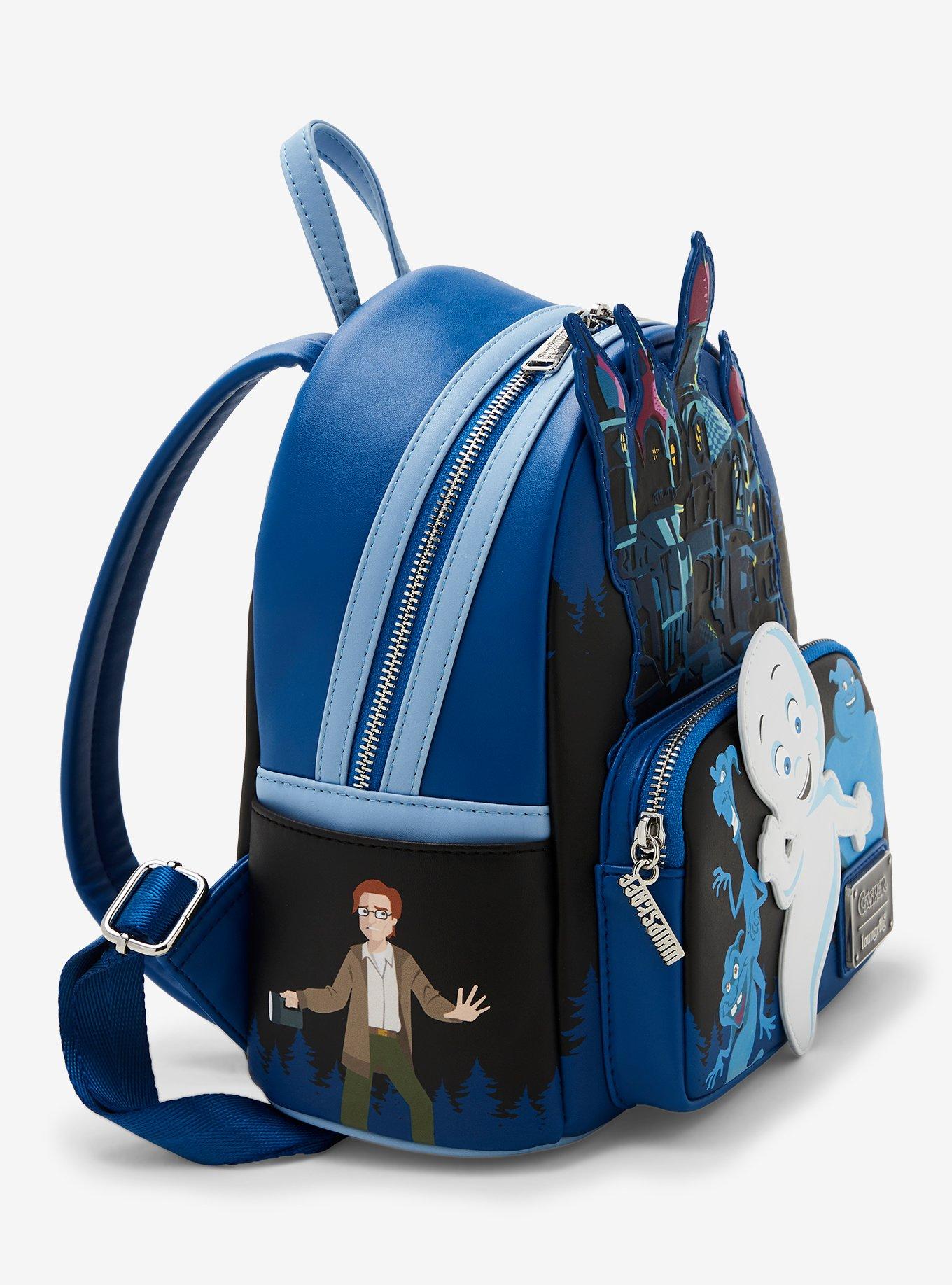 Loungefly Casper House & Ghosts Glow-in-the-Dark Mini Backpack, , alternate