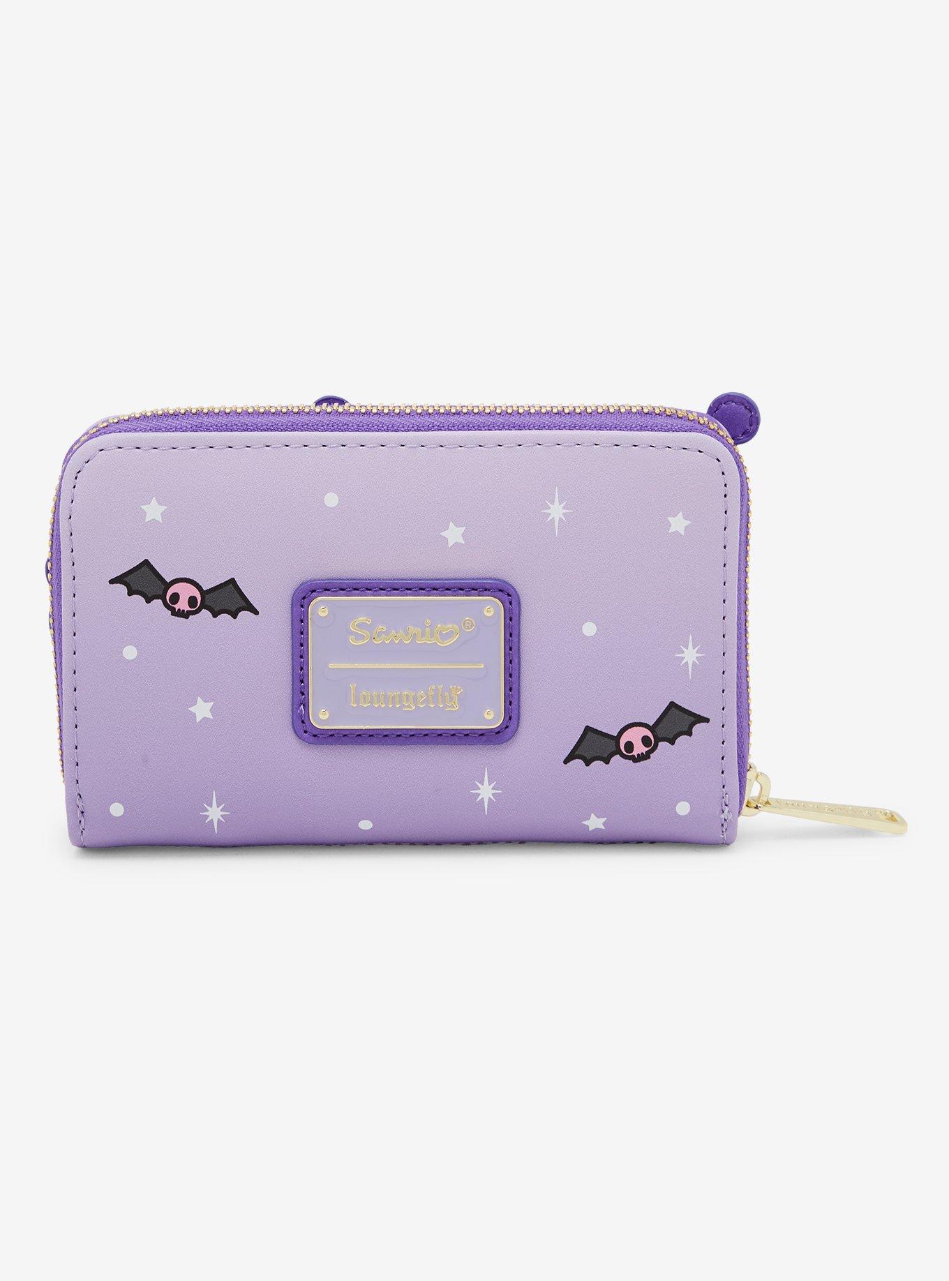 Loungefly Sanrio Kuromi & My Melody Halloween Small Zip Wallet, , hi-res