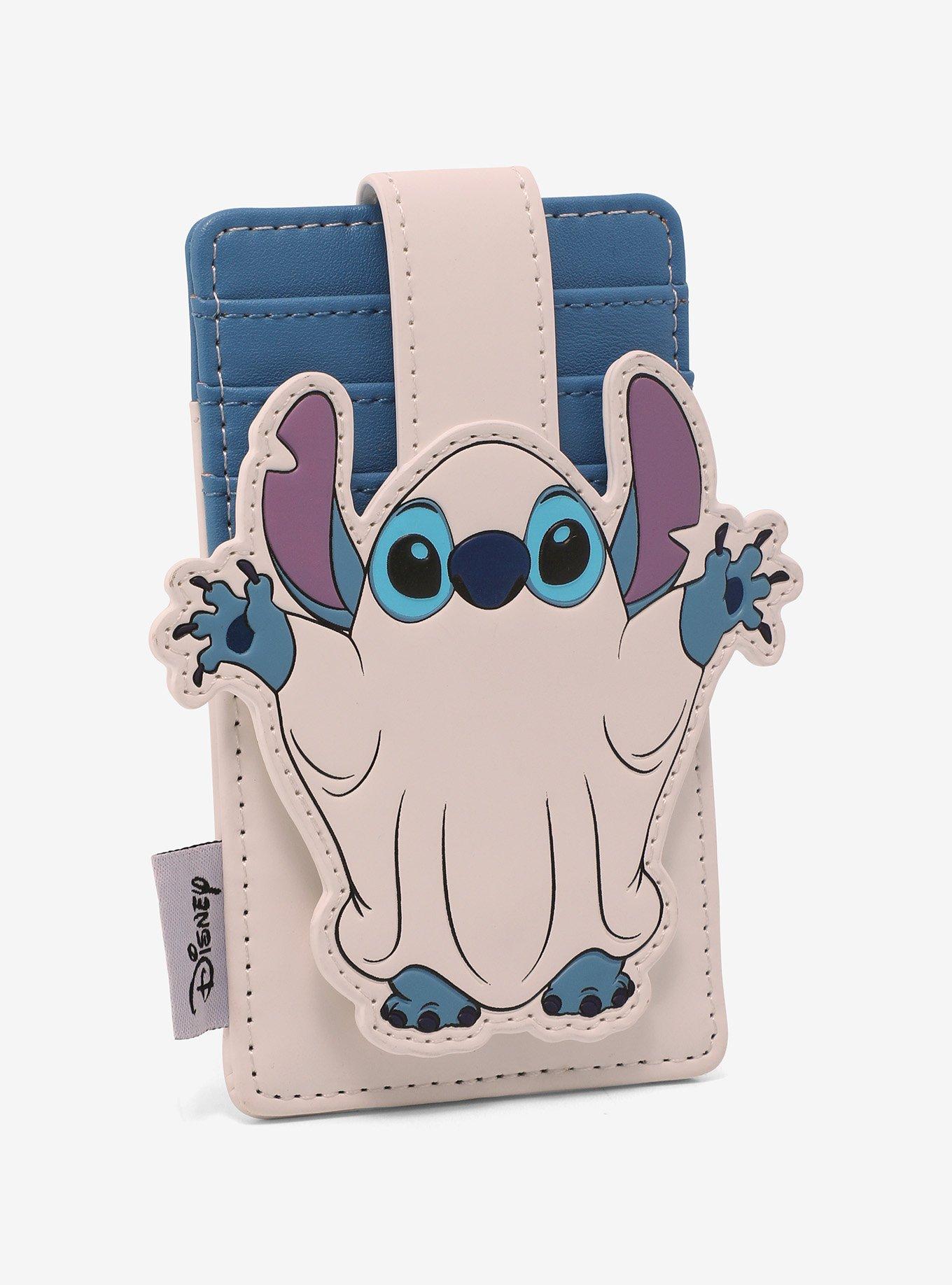 Loungefly Disney Lilo & Stitch Ghost Stitch Glow-in-the-Dark Cardholder, , alternate