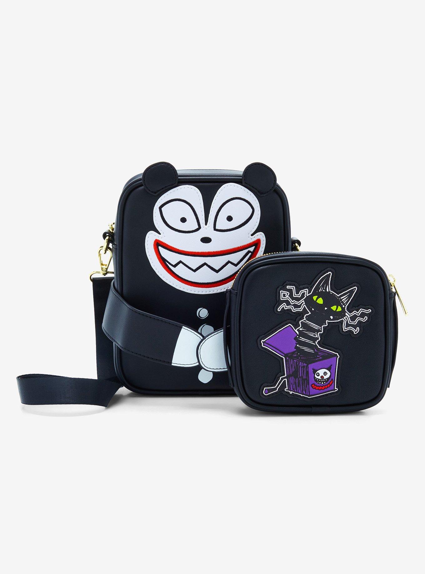 Loungefly Crossbuddy Disney The Nightmare Before Christmas Scary Teddy Crossbody Bag , , alternate