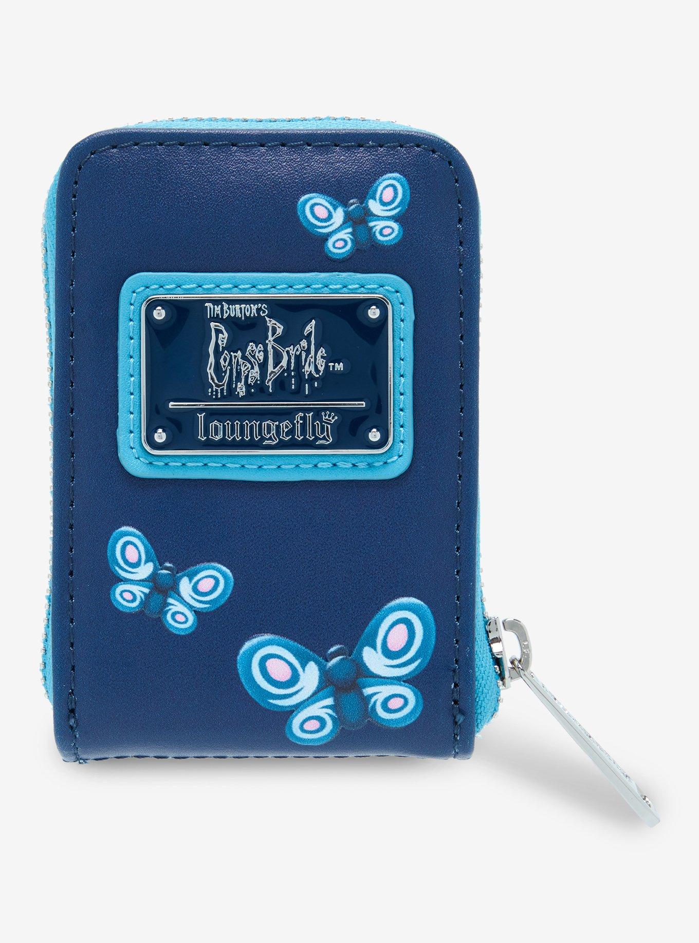 Loungefly The Corpse Bride Scraps & Butterflies Accordion Wallet, , alternate