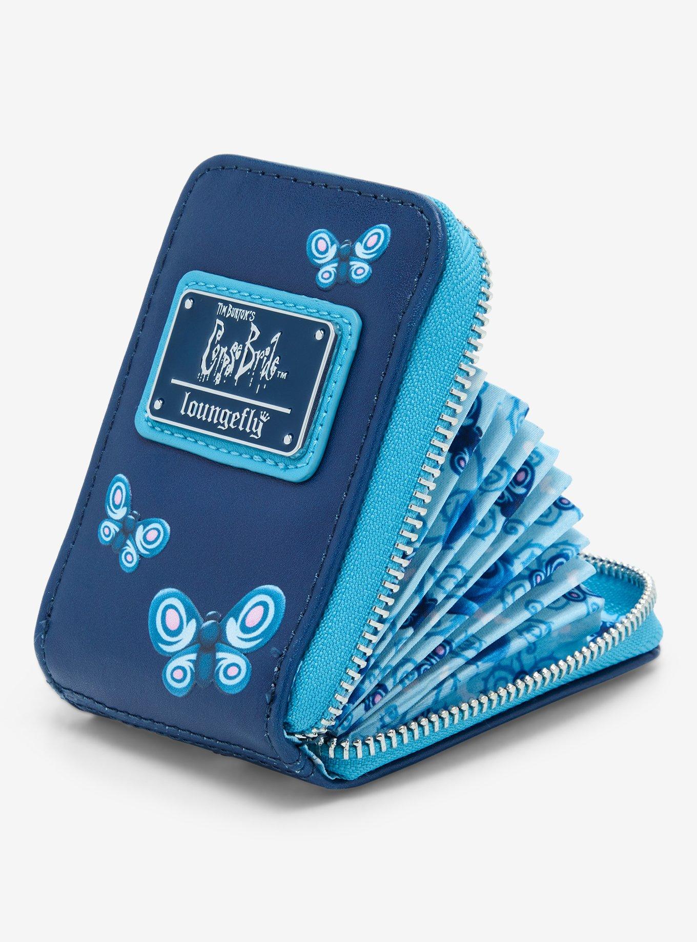 Loungefly The Corpse Bride Scraps & Butterflies Accordion Wallet, , alternate