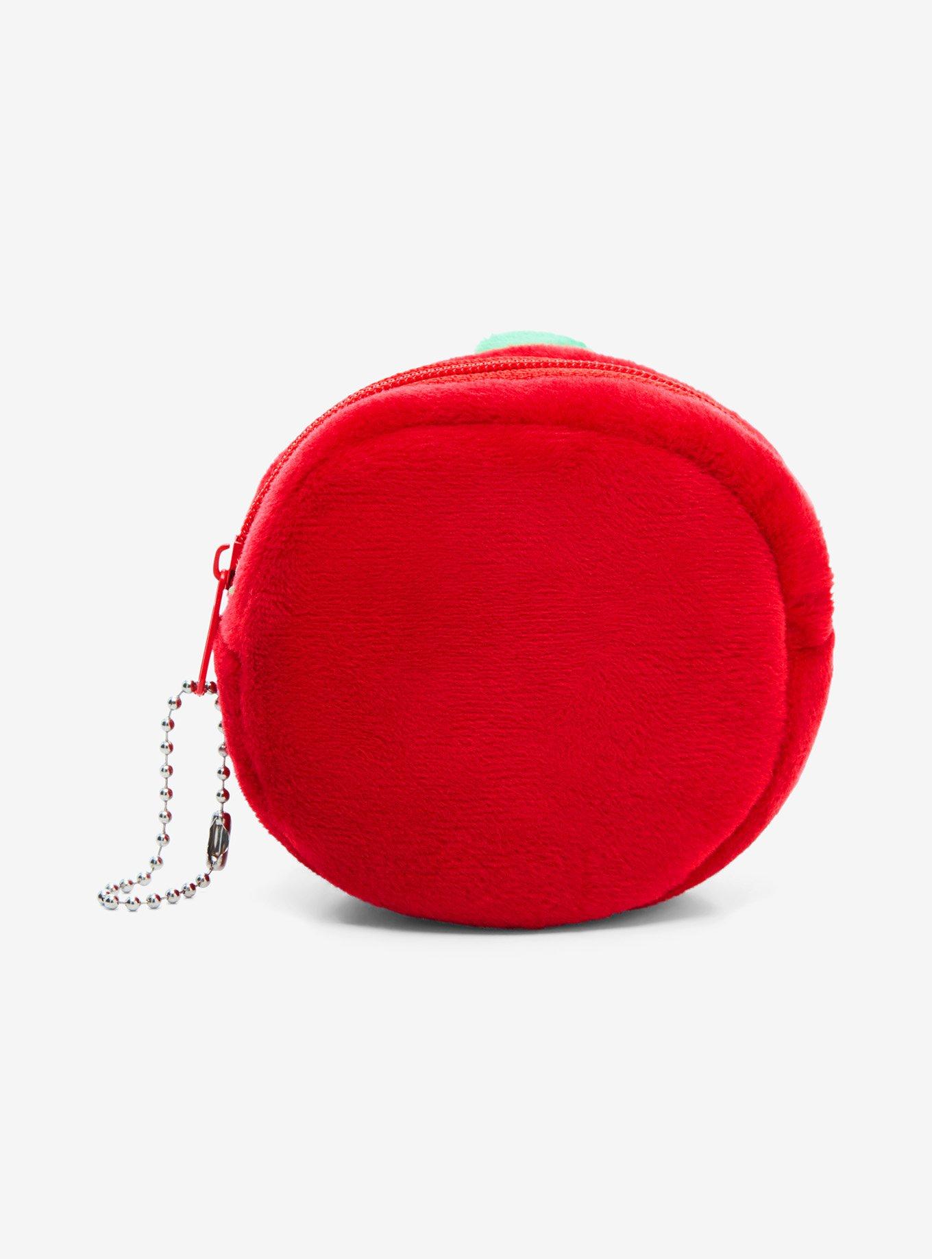 Strawberry Plush Pouch Key Chain, , alternate