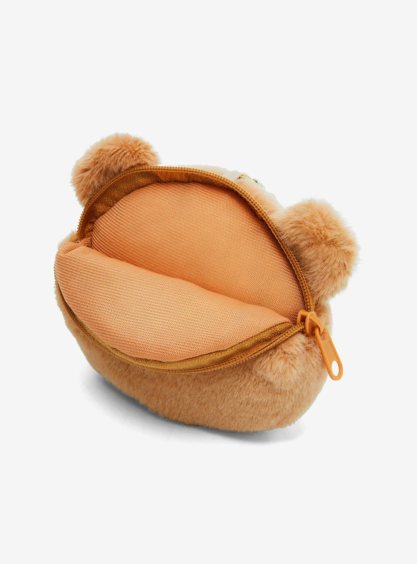 Bear Pouch Plush Key Chain, , alternate