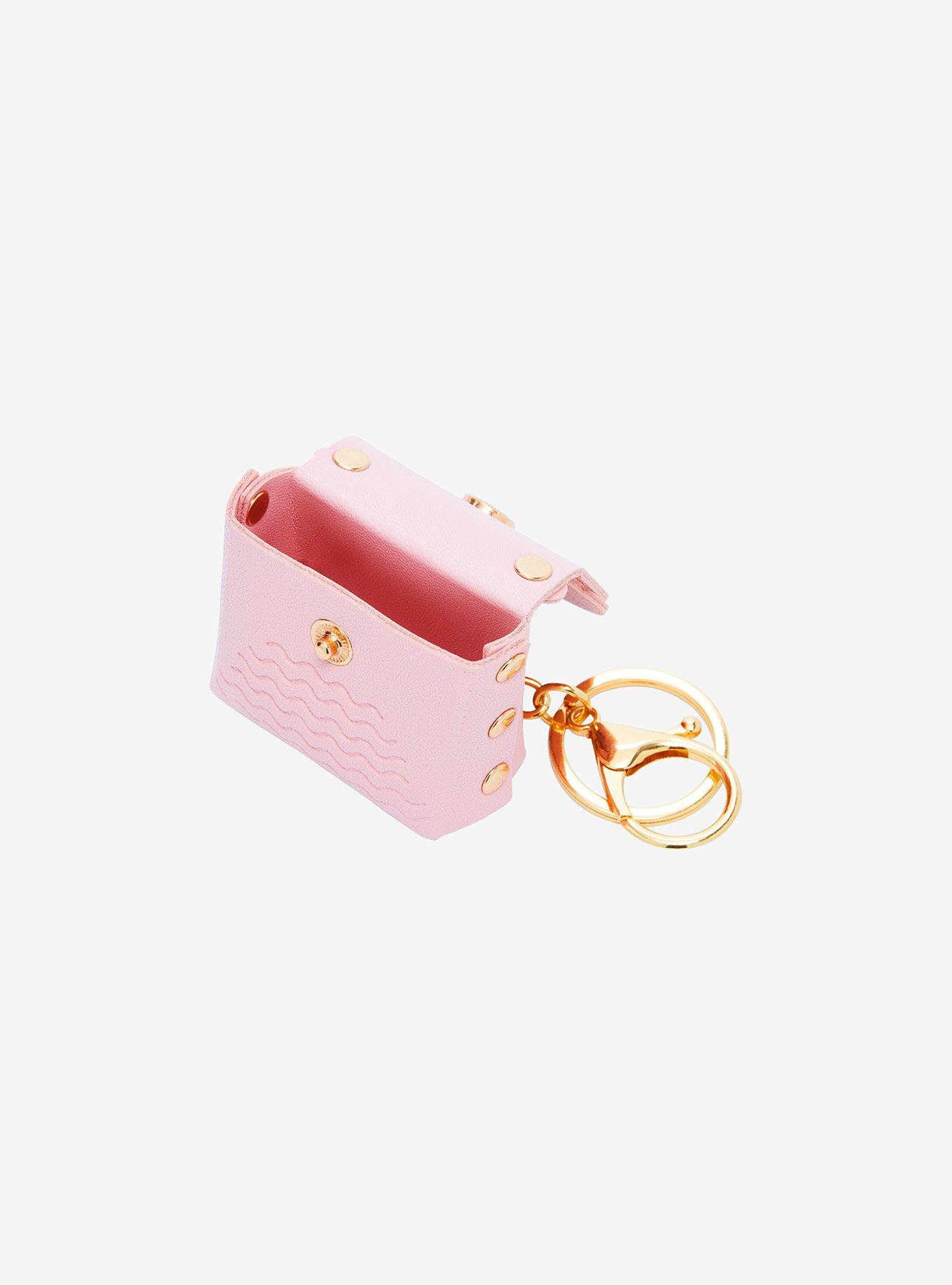Pink Cat Purse Key Chain, , alternate