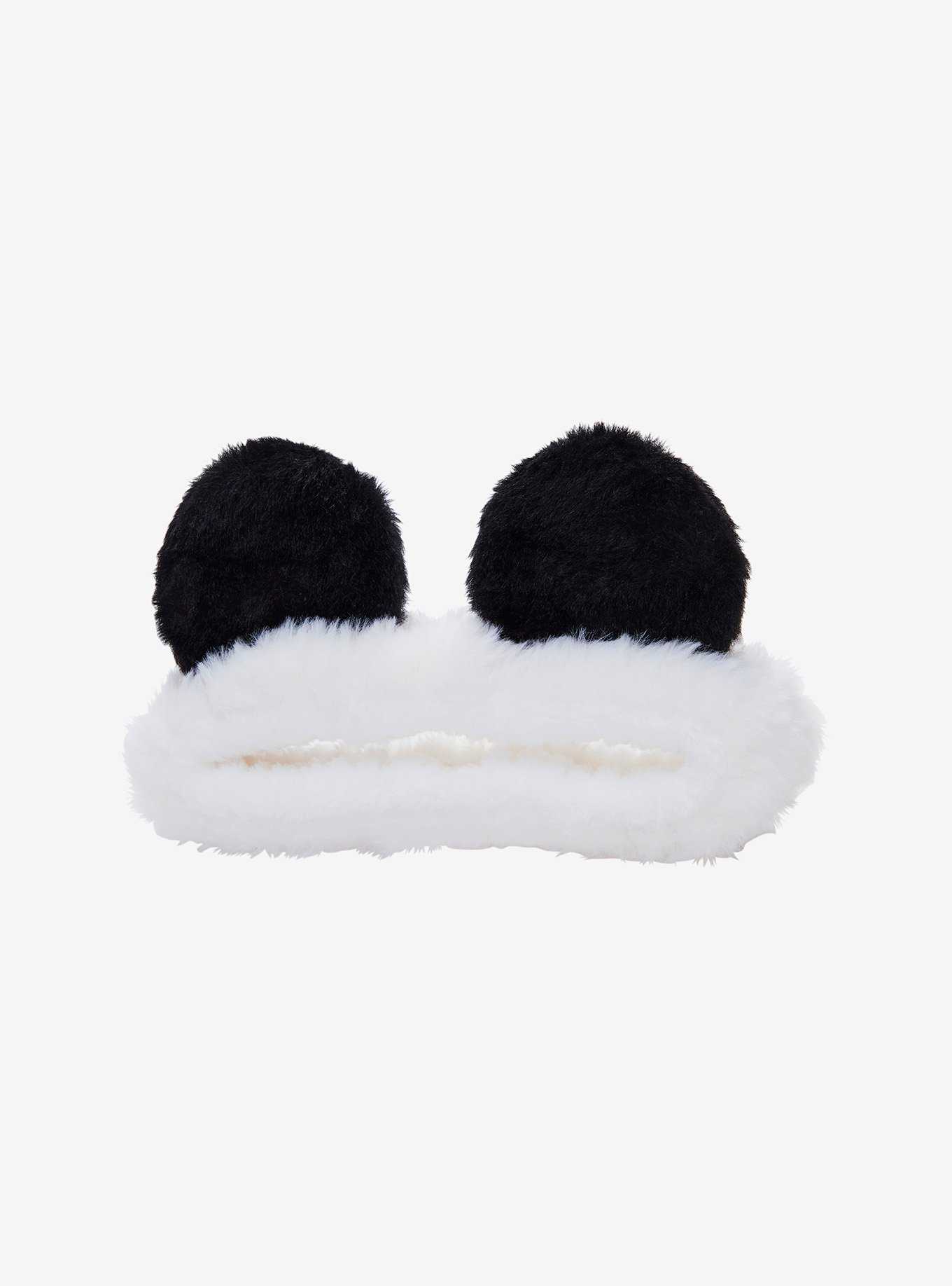 Panda 3D Ears Plush Spa Headband, , hi-res