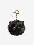 Cat Fur Ball Assorted Key Chain, , alternate