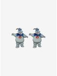 Ghostbusters Stay-Puft Marshmallow Man Front/Back Earring Studs, , alternate