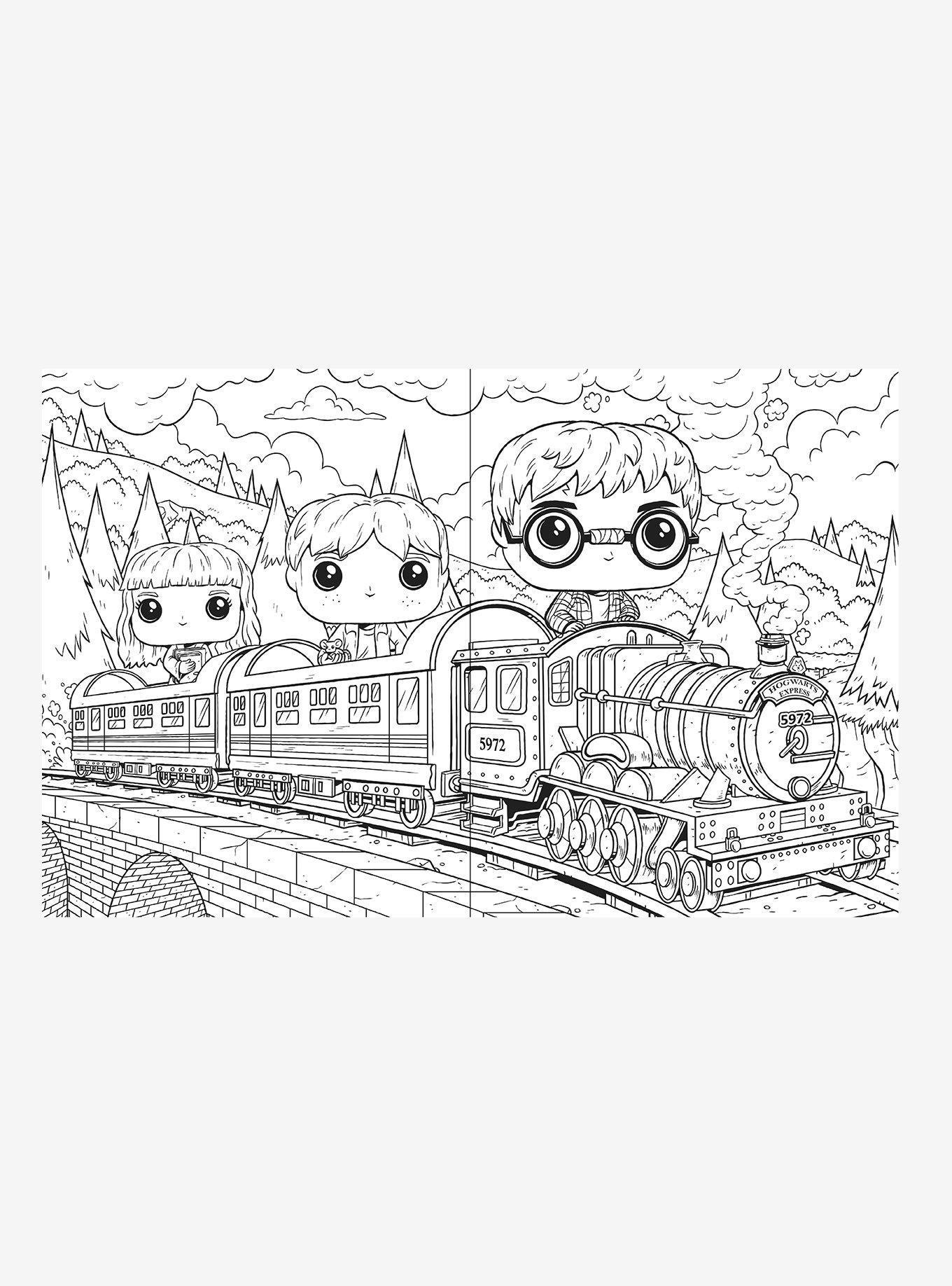 Funko Pop! Harry Potter Coloring Book, , alternate