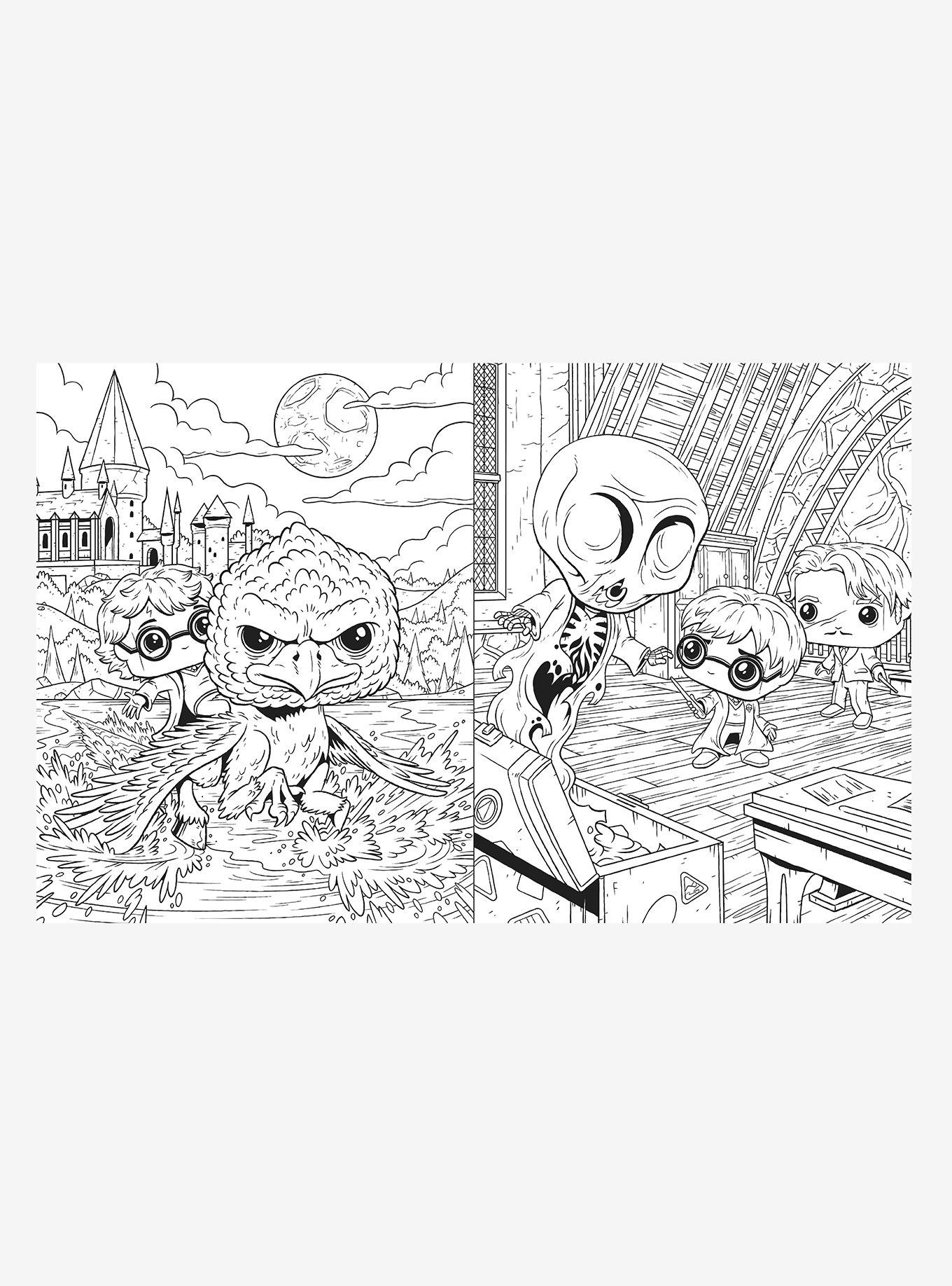 Funko Pop! Harry Potter Coloring Book, , alternate